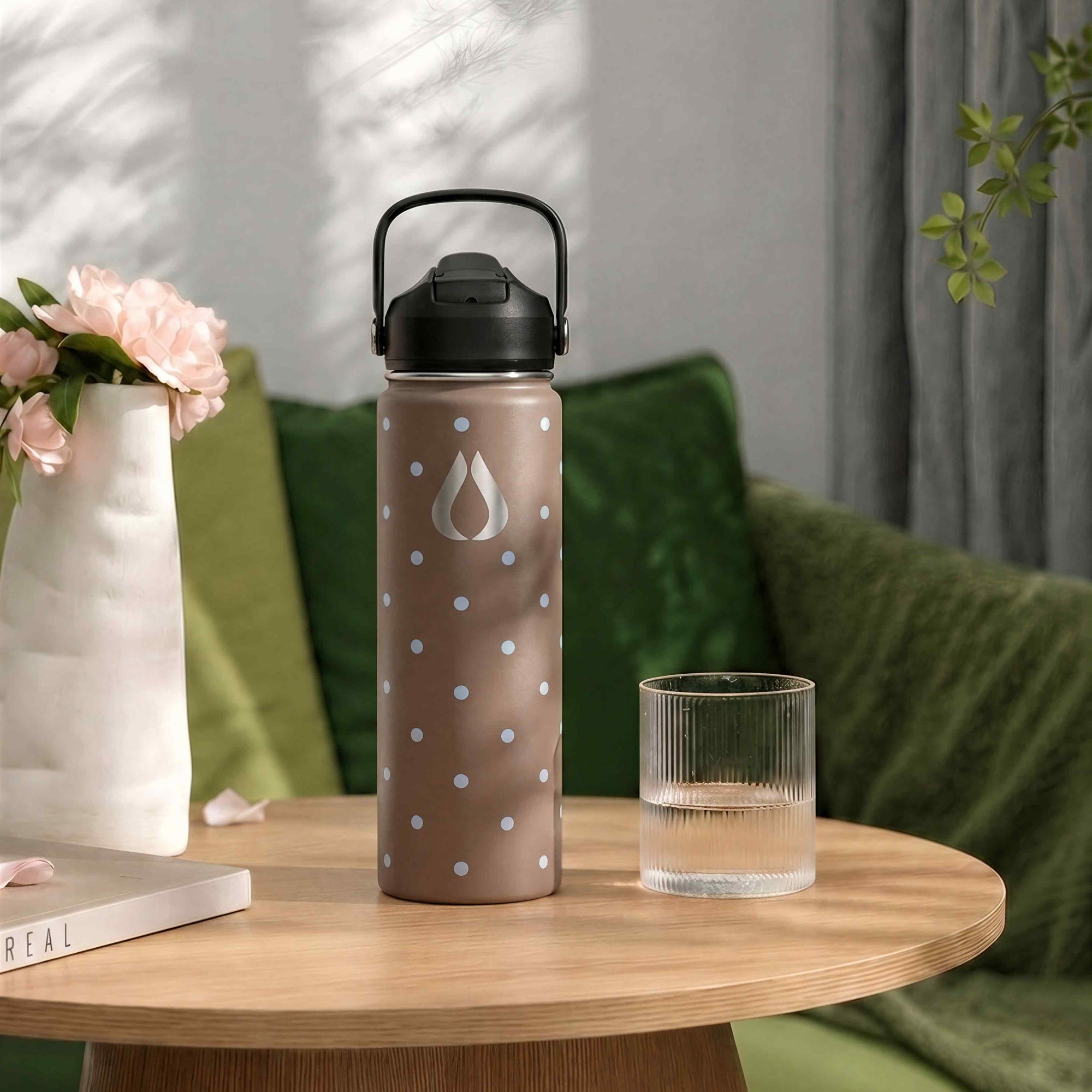 Vandflaske - 650ML - Biscuit