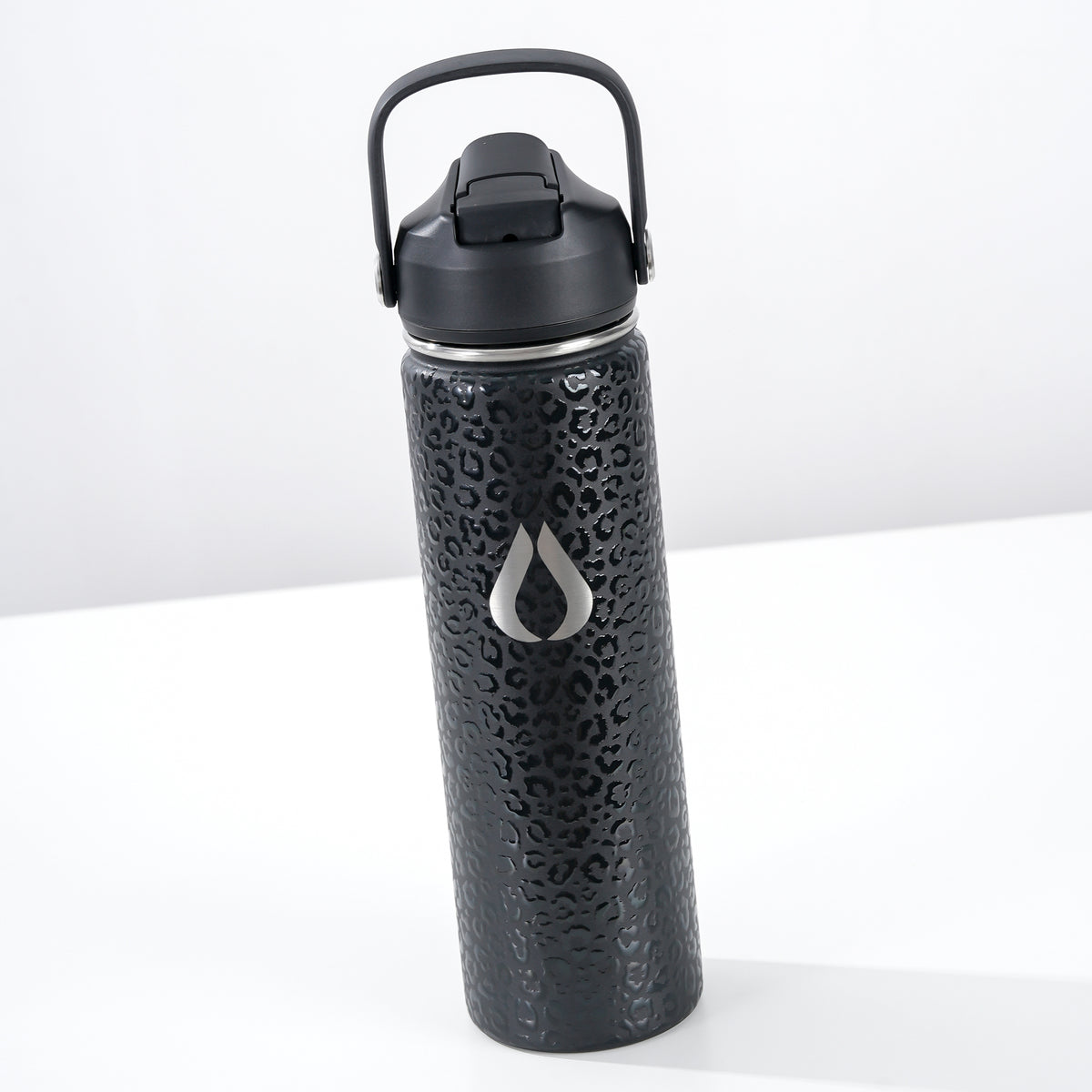 Vandflaske - 650ML - Black Leopard