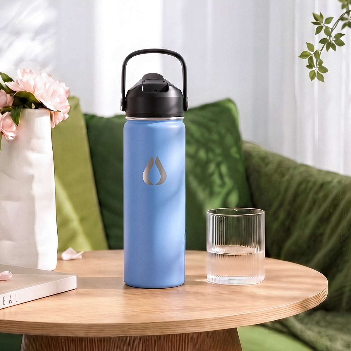 Vandflaske - 650ML - Blue
