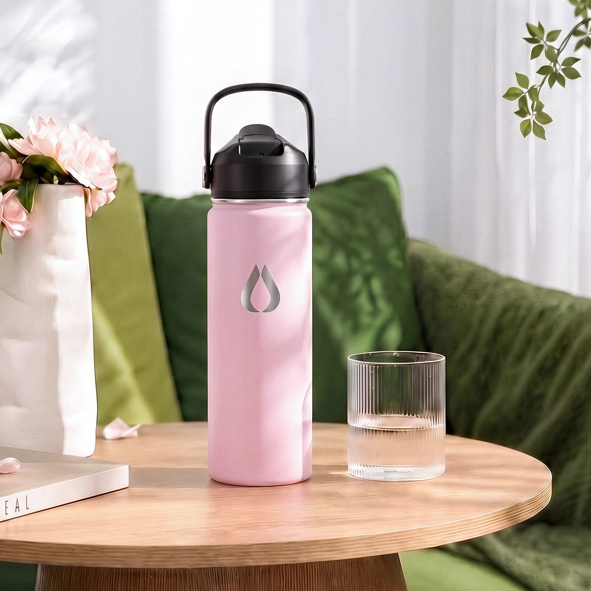 Vandflaske - 650ML - Blush
