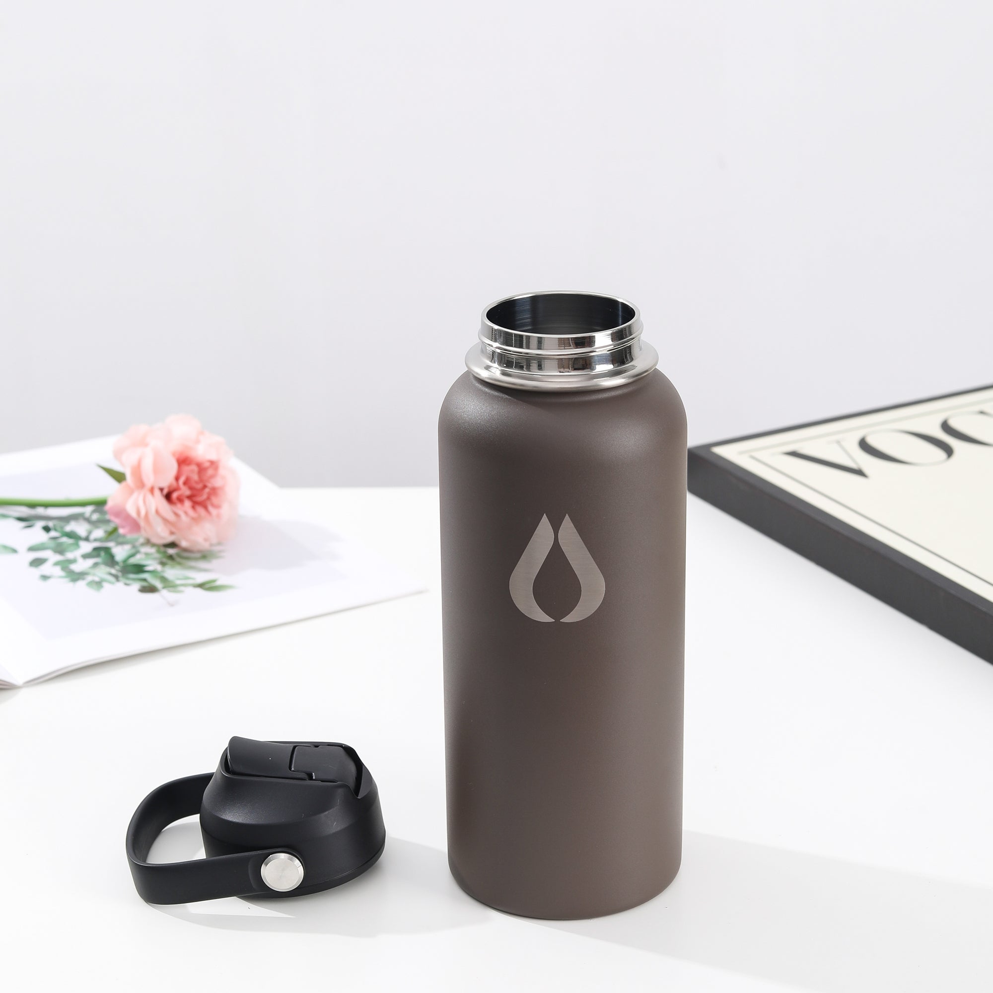 Vandflaske - 960ML - Cocoa