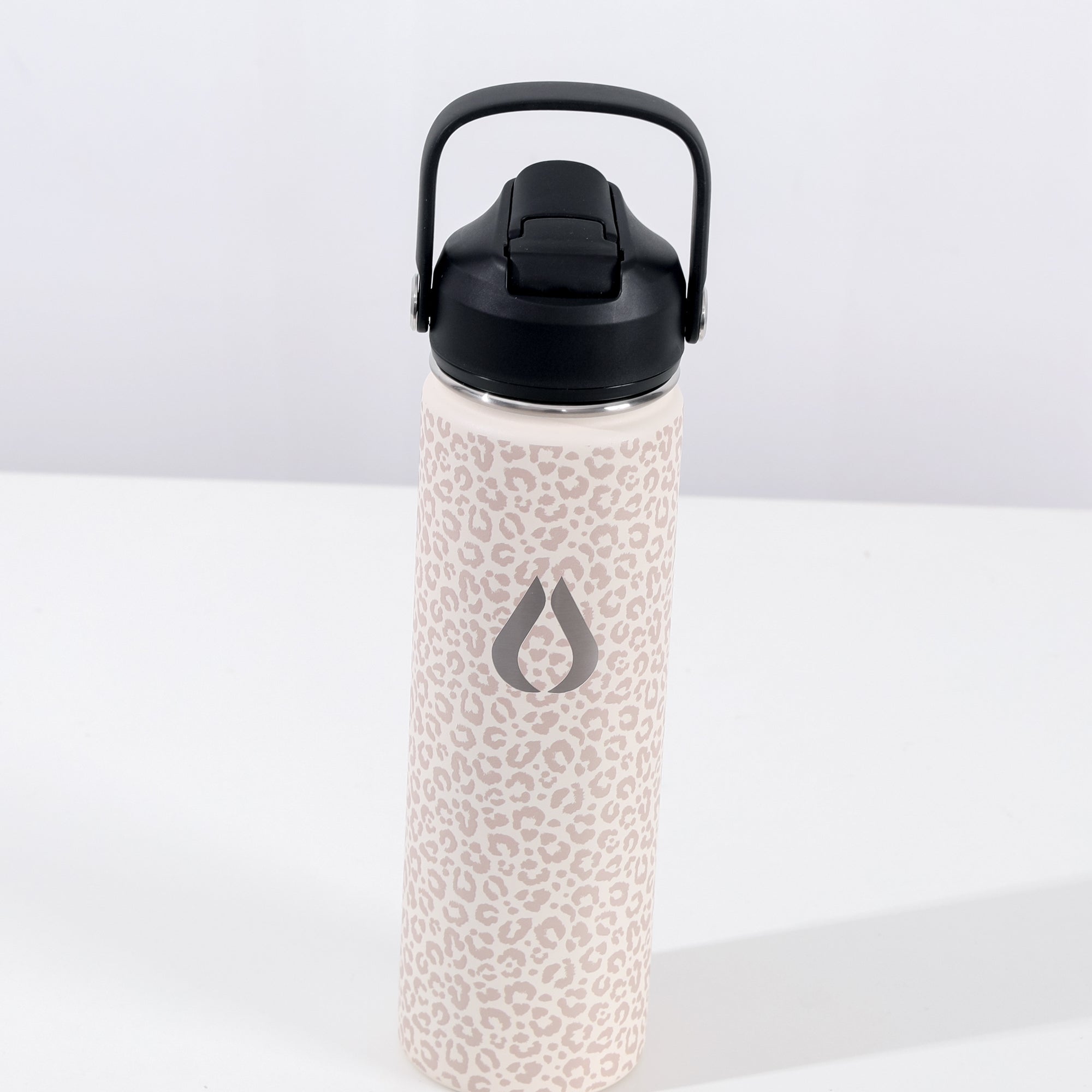 Vandflaske - 650ML - Cream Leopard