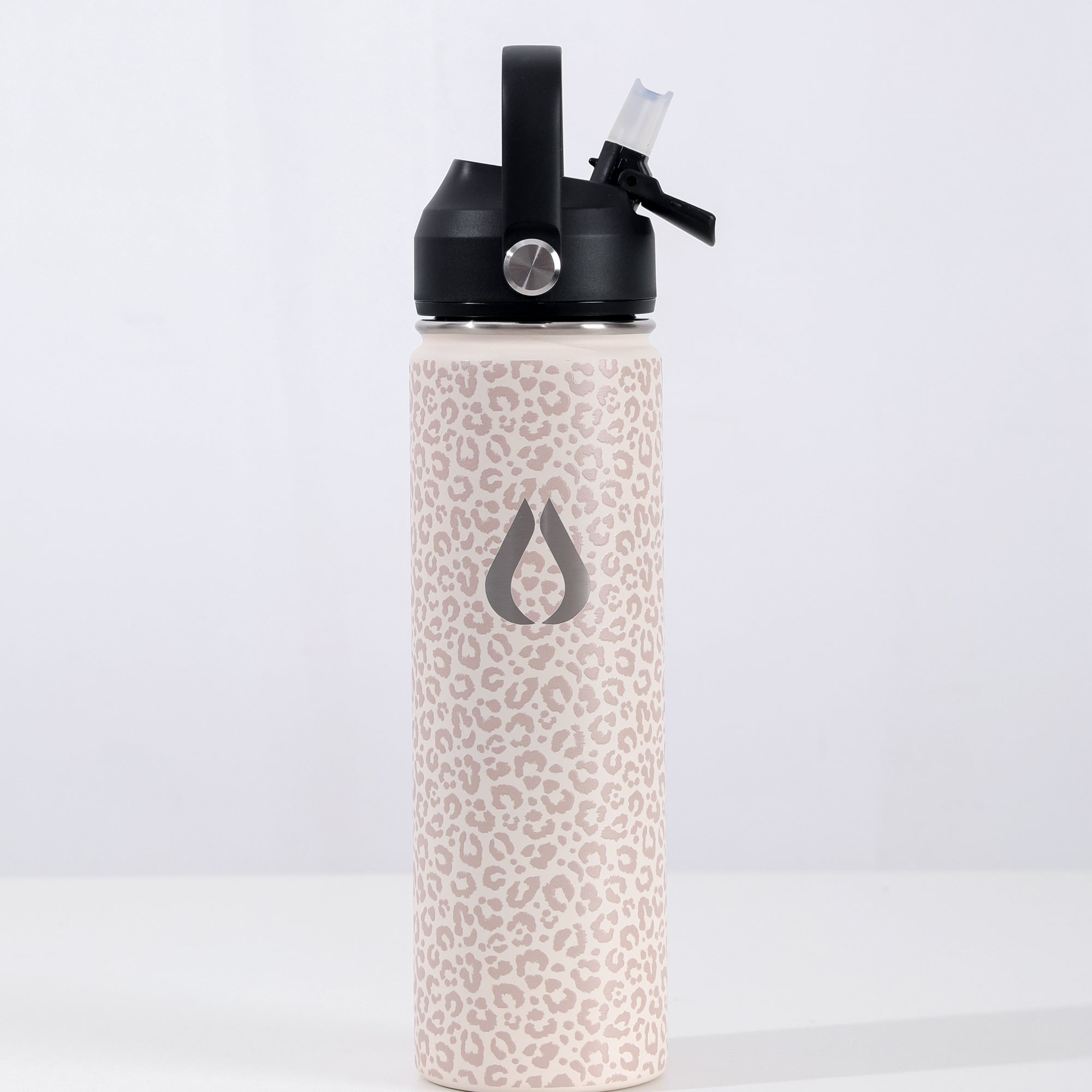 Vandflaske - 650ML - Cream Leopard