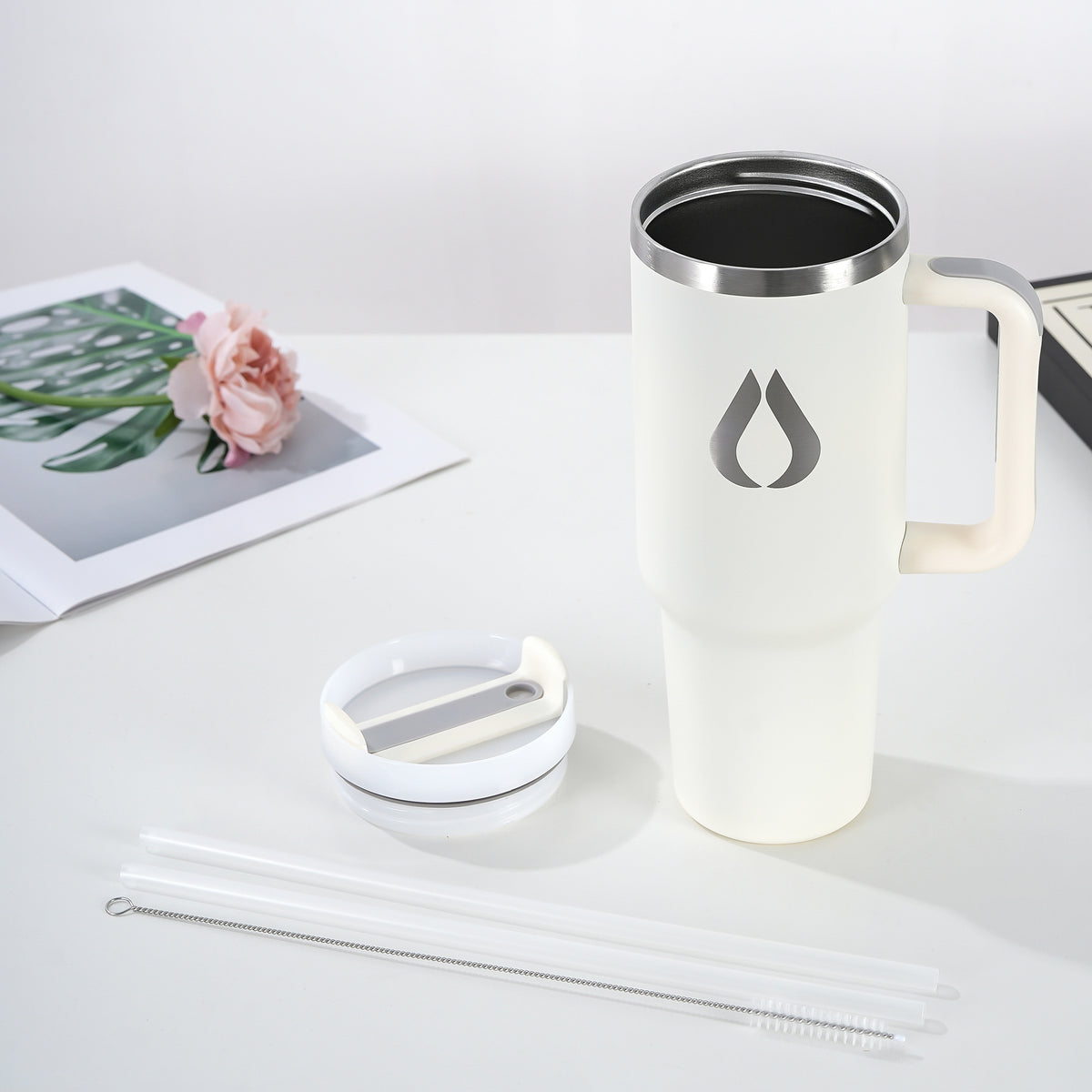 Tumbler - 1200ML - Cream