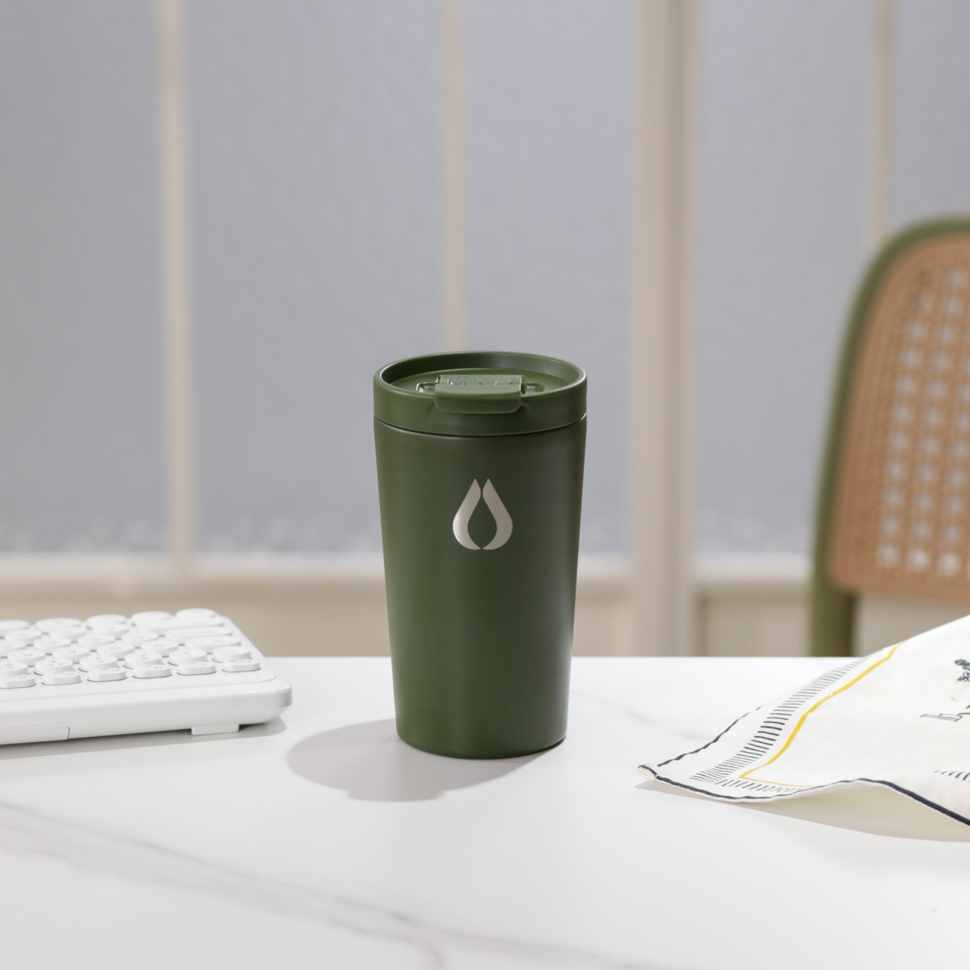 Kaffe Kop - 400ML - Dark Olive