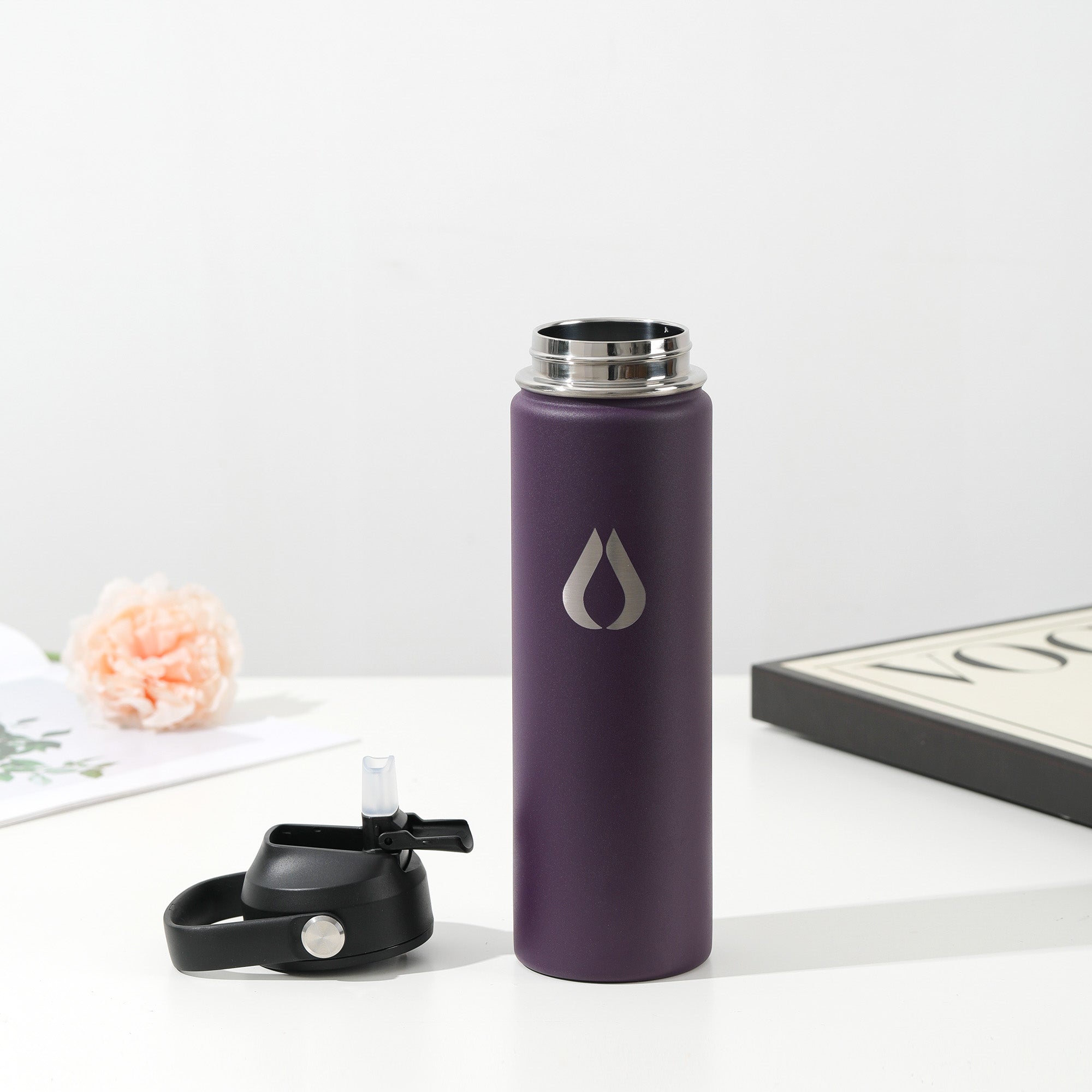 Vandflaske - 650ML - Berry