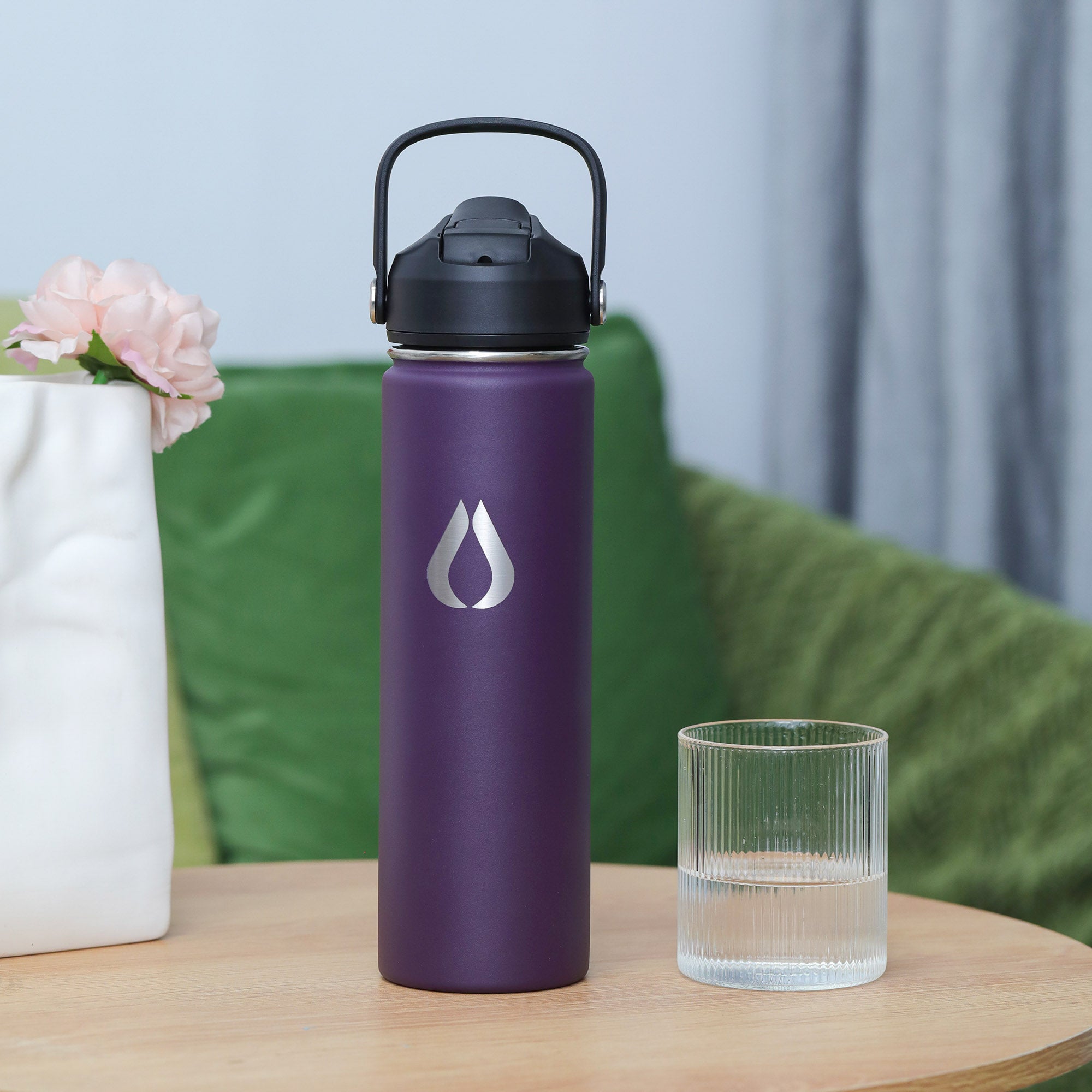 Vandflaske - 650ML - Berry