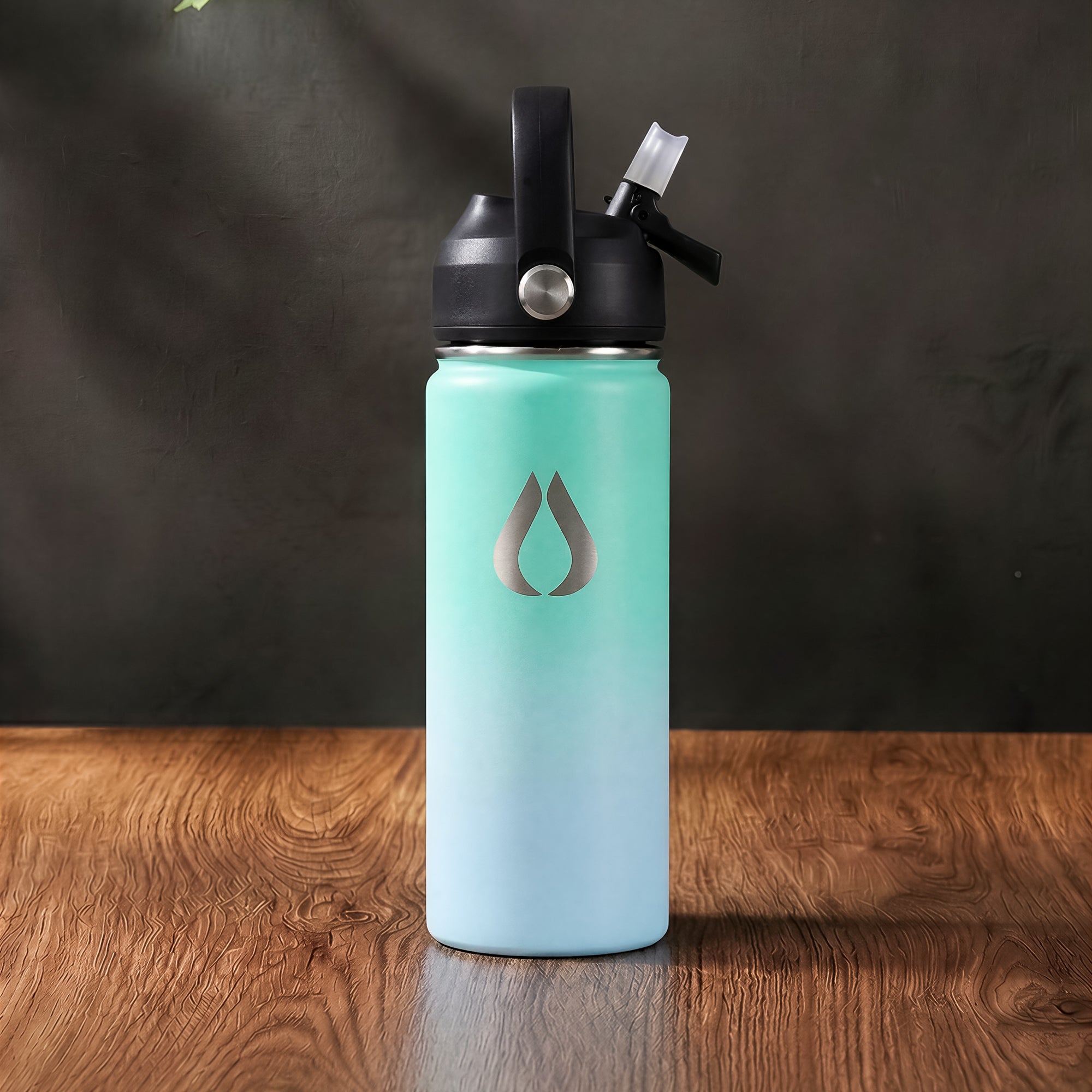 Vandflaske - 500ML - Green Sky