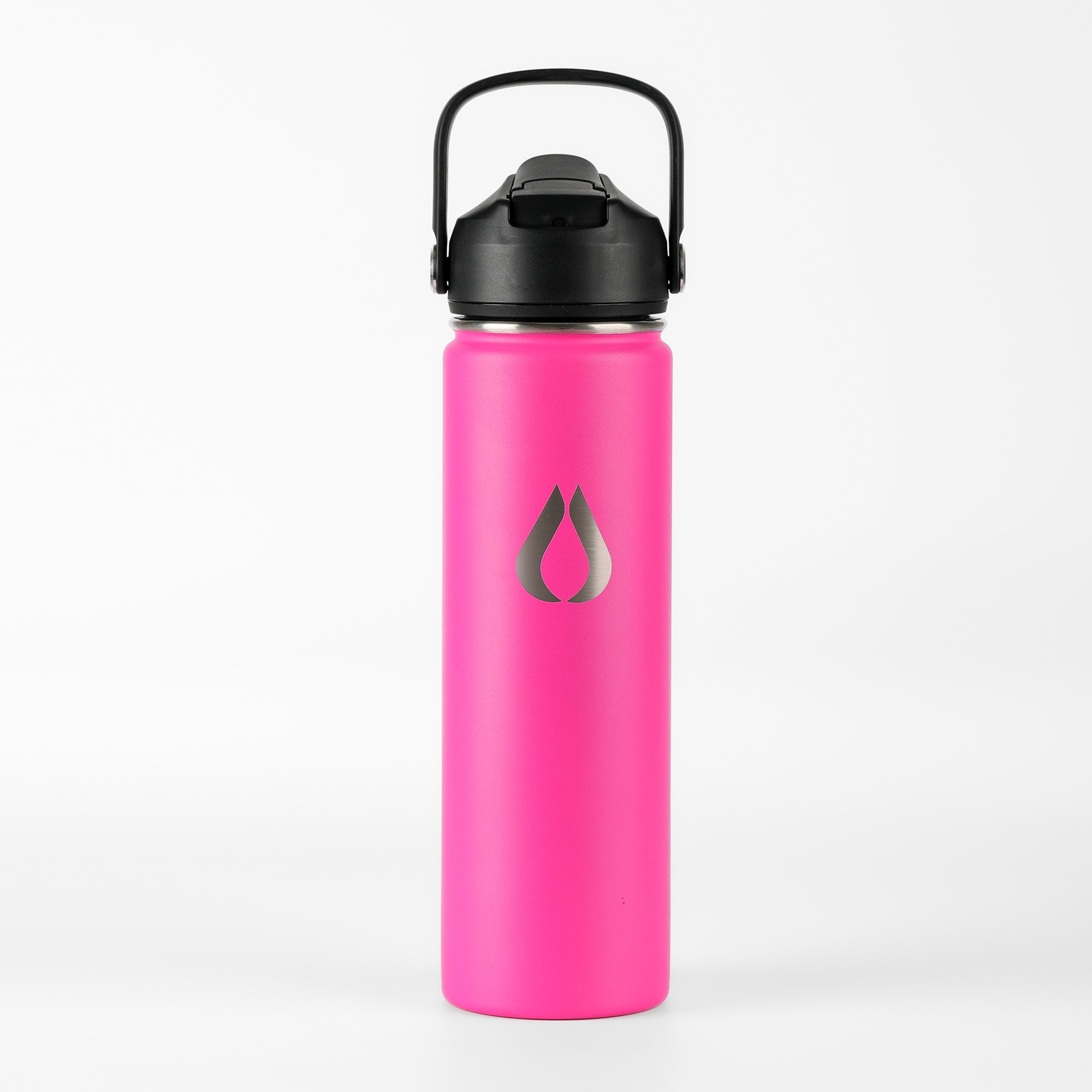 Vandflaske - 650ML - Hot Pink