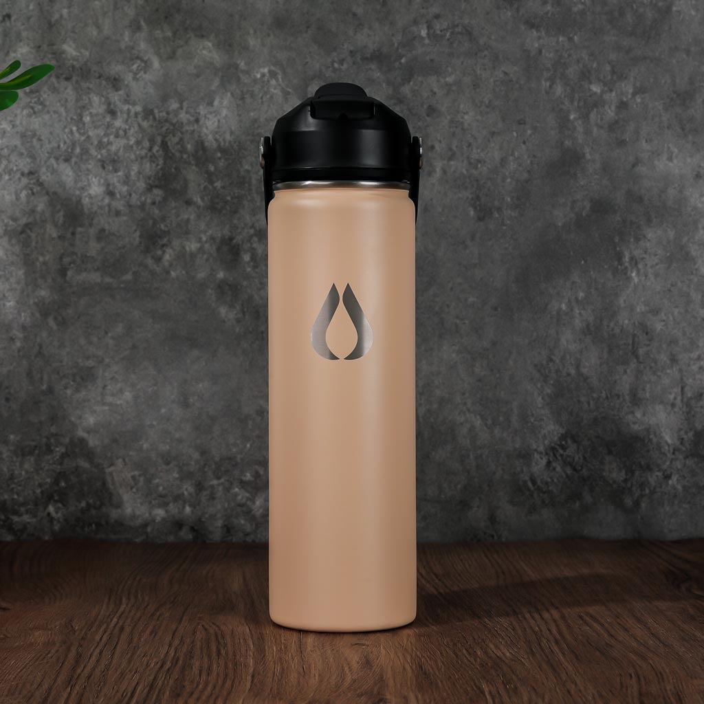 Vandflaske - 650ML - Latte