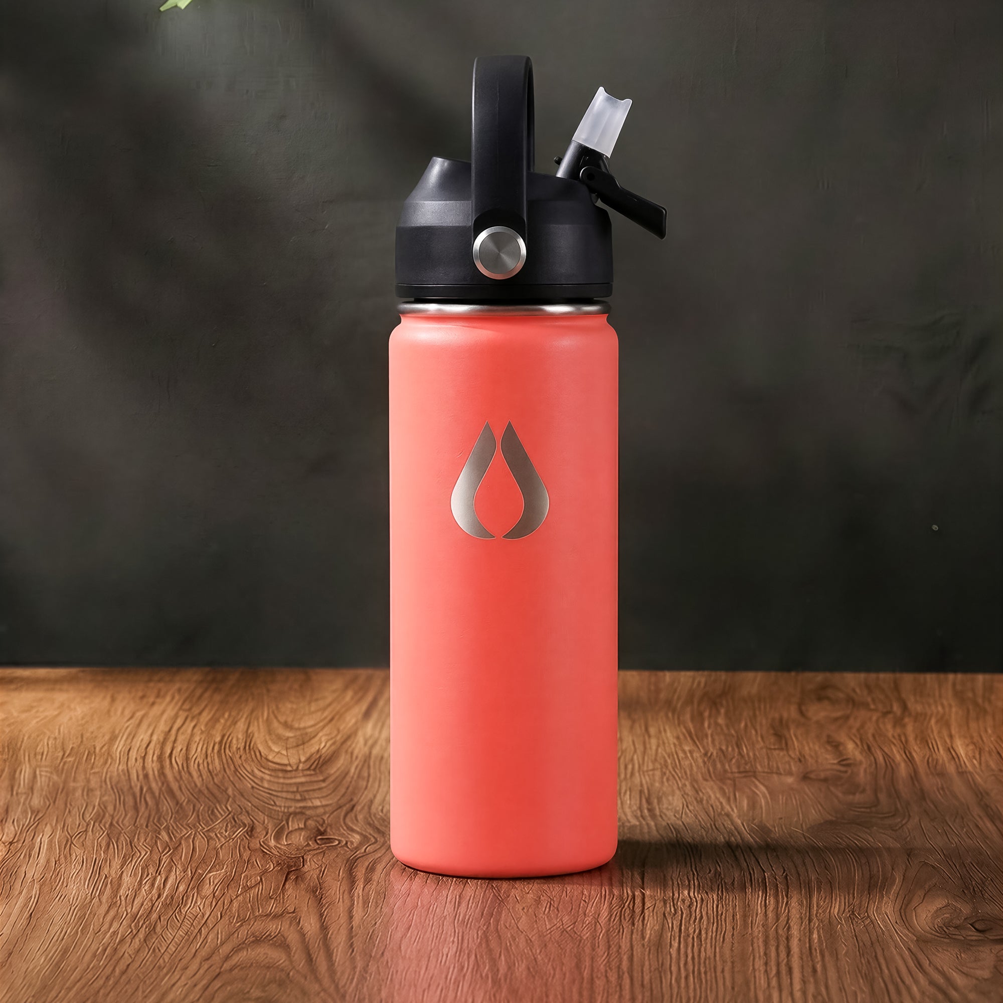 Vandflaske - 500ML - Peach
