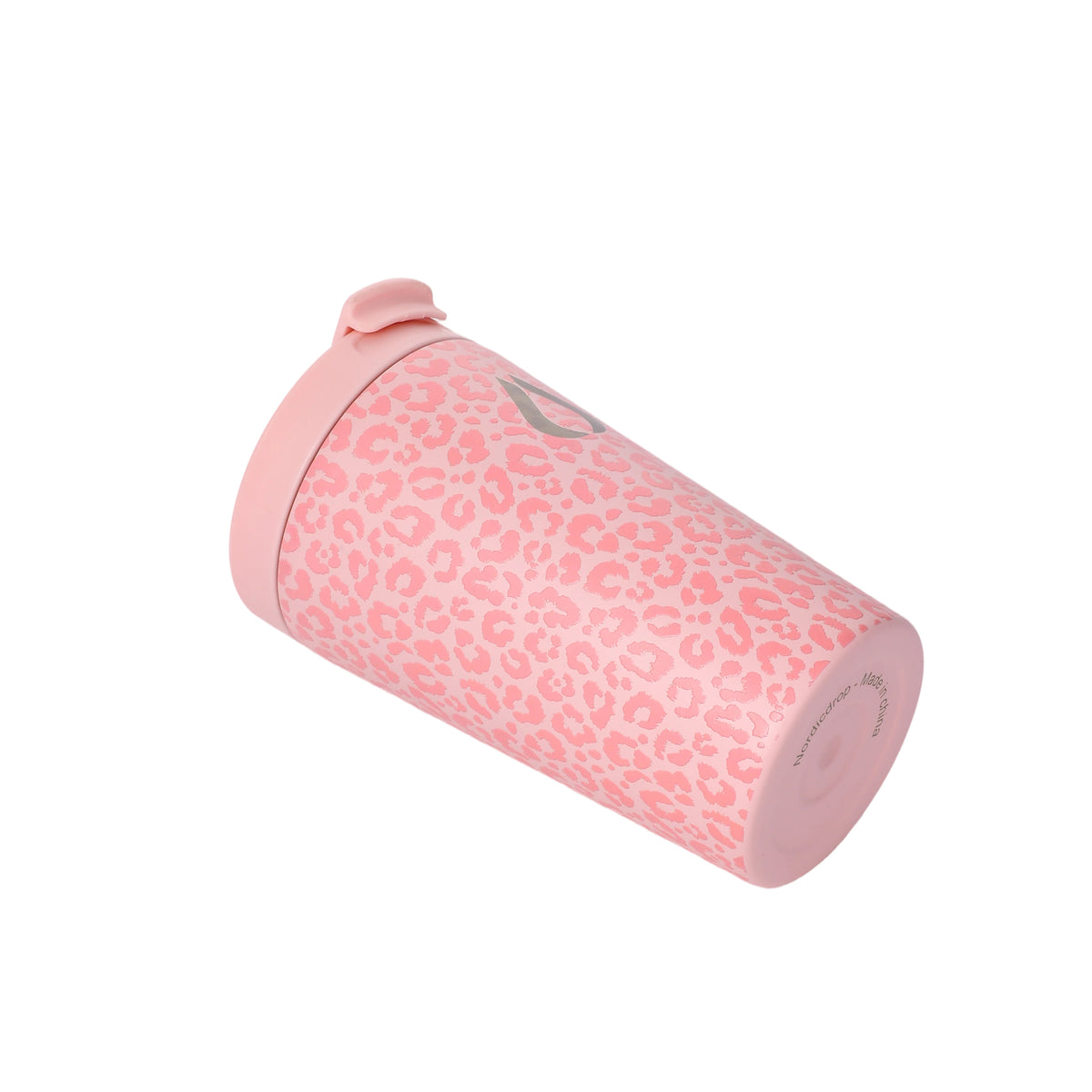 Kaffe Kop - 400ML - Pink Leopard