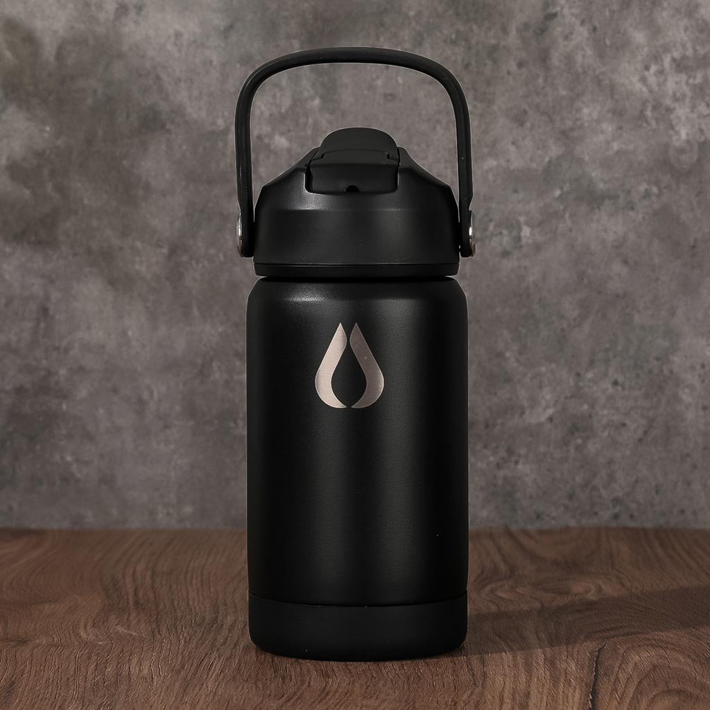 Børneflaske - 350ML - Sort