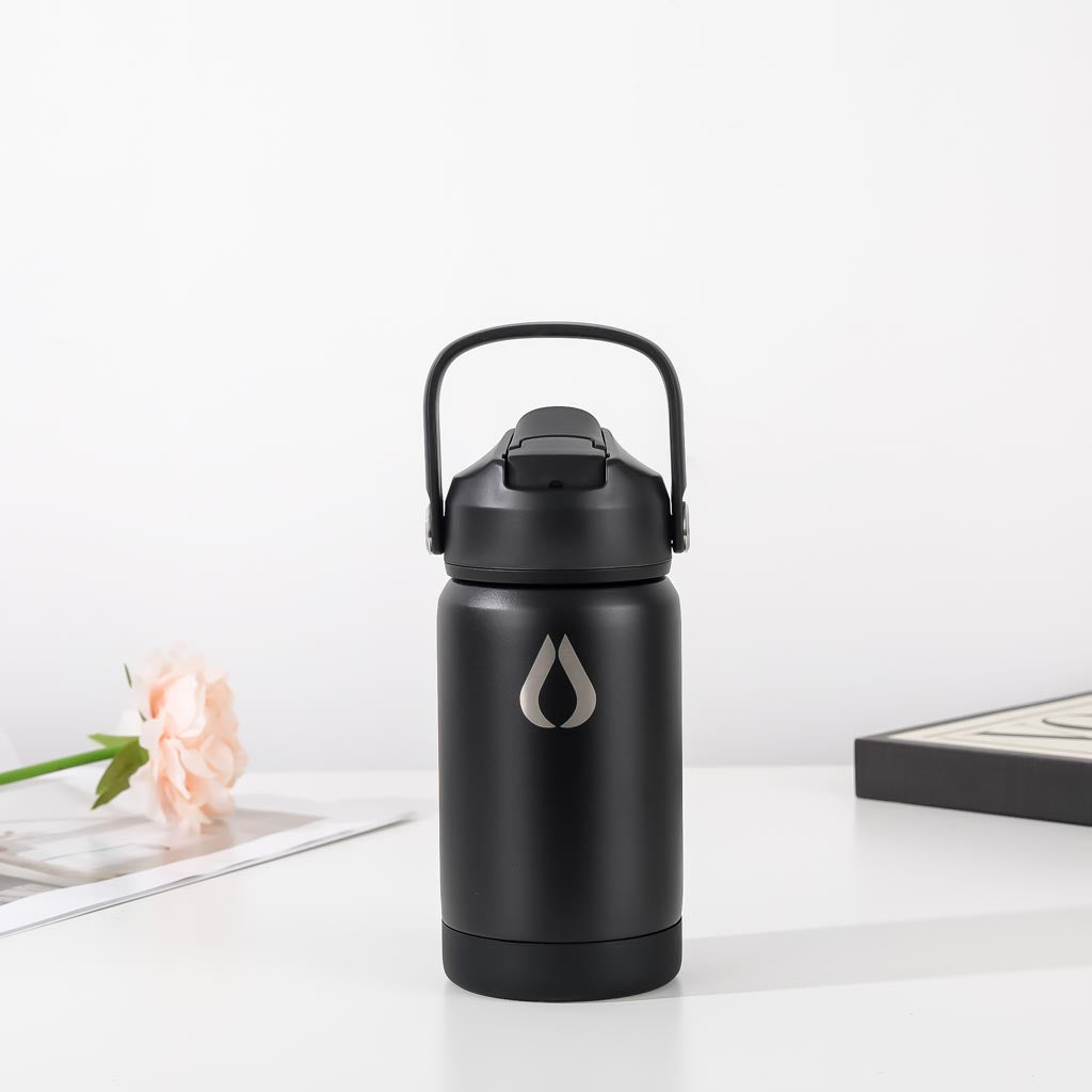 Børneflaske - 350ML - Sort