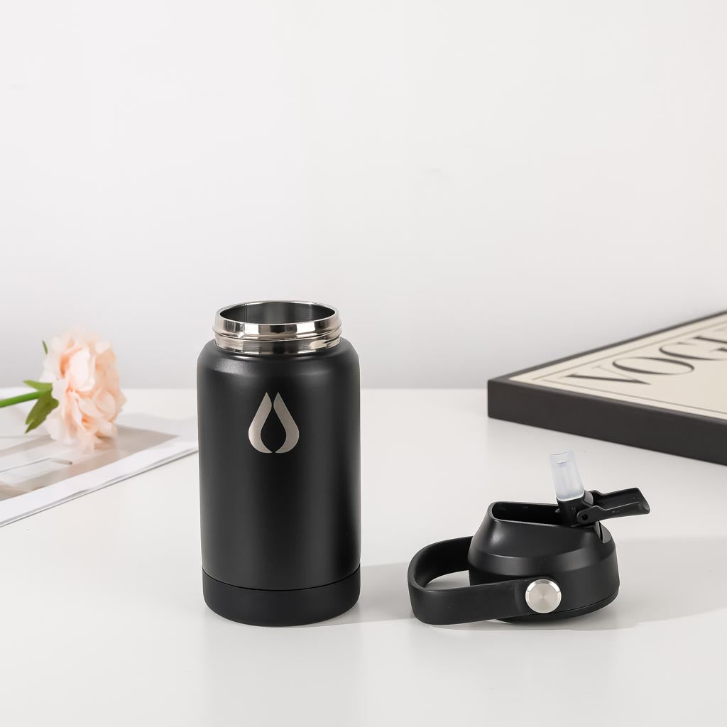 Børneflaske - 350ML - Sort