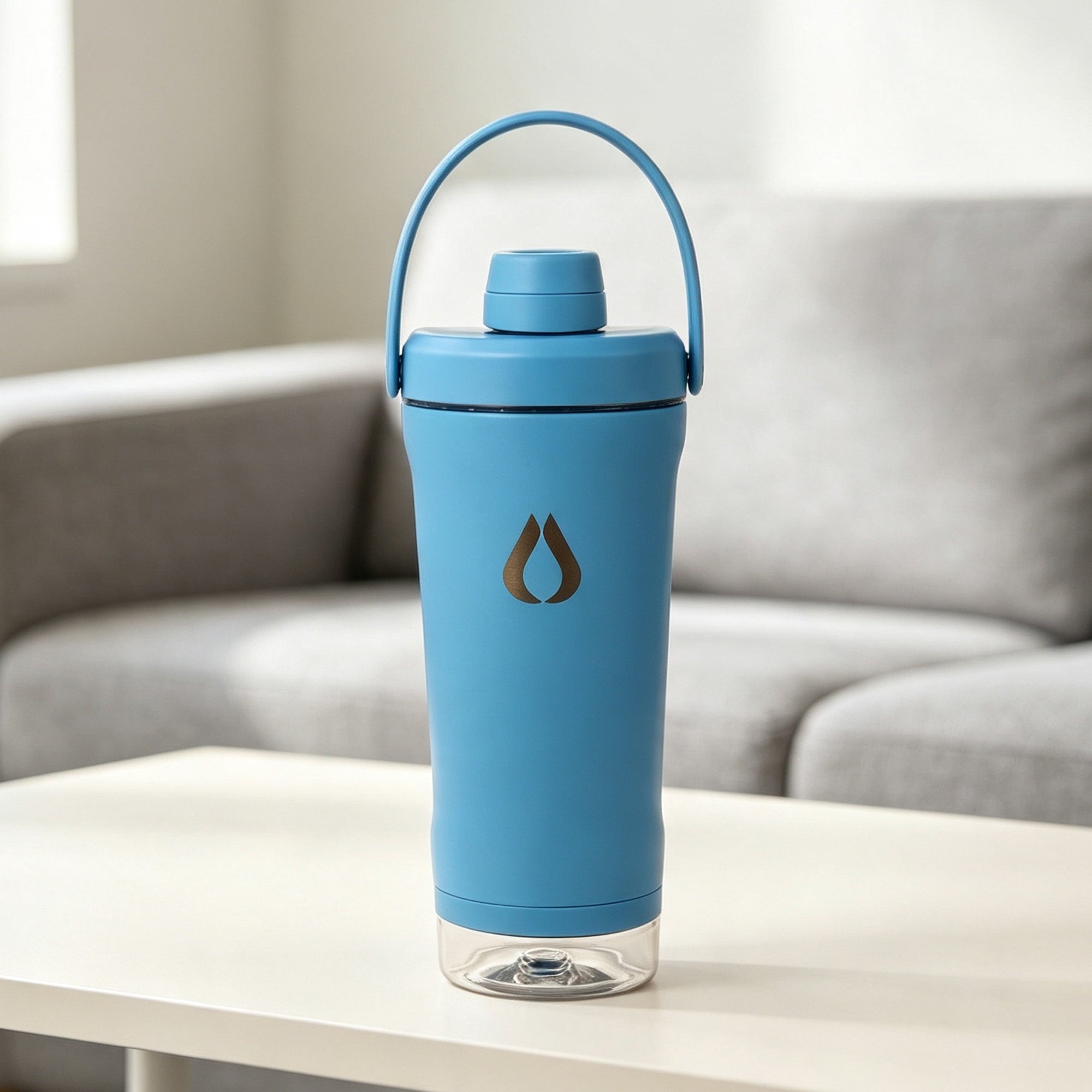 Shaker - 600ml - Baby Blue