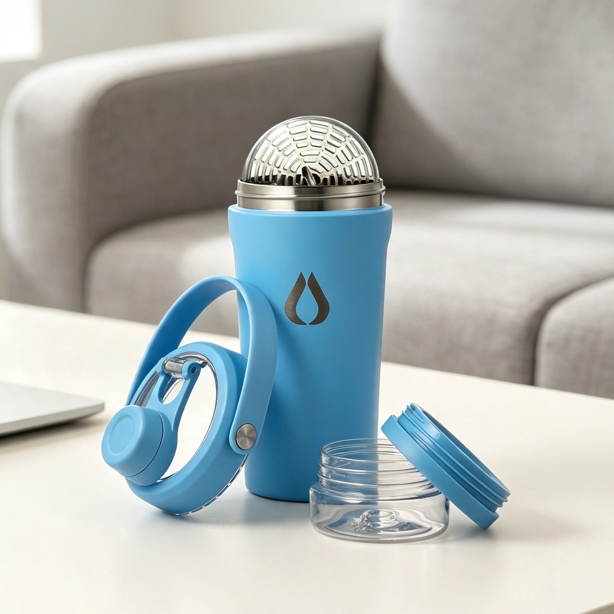 Shaker - 600ml - Baby Blue