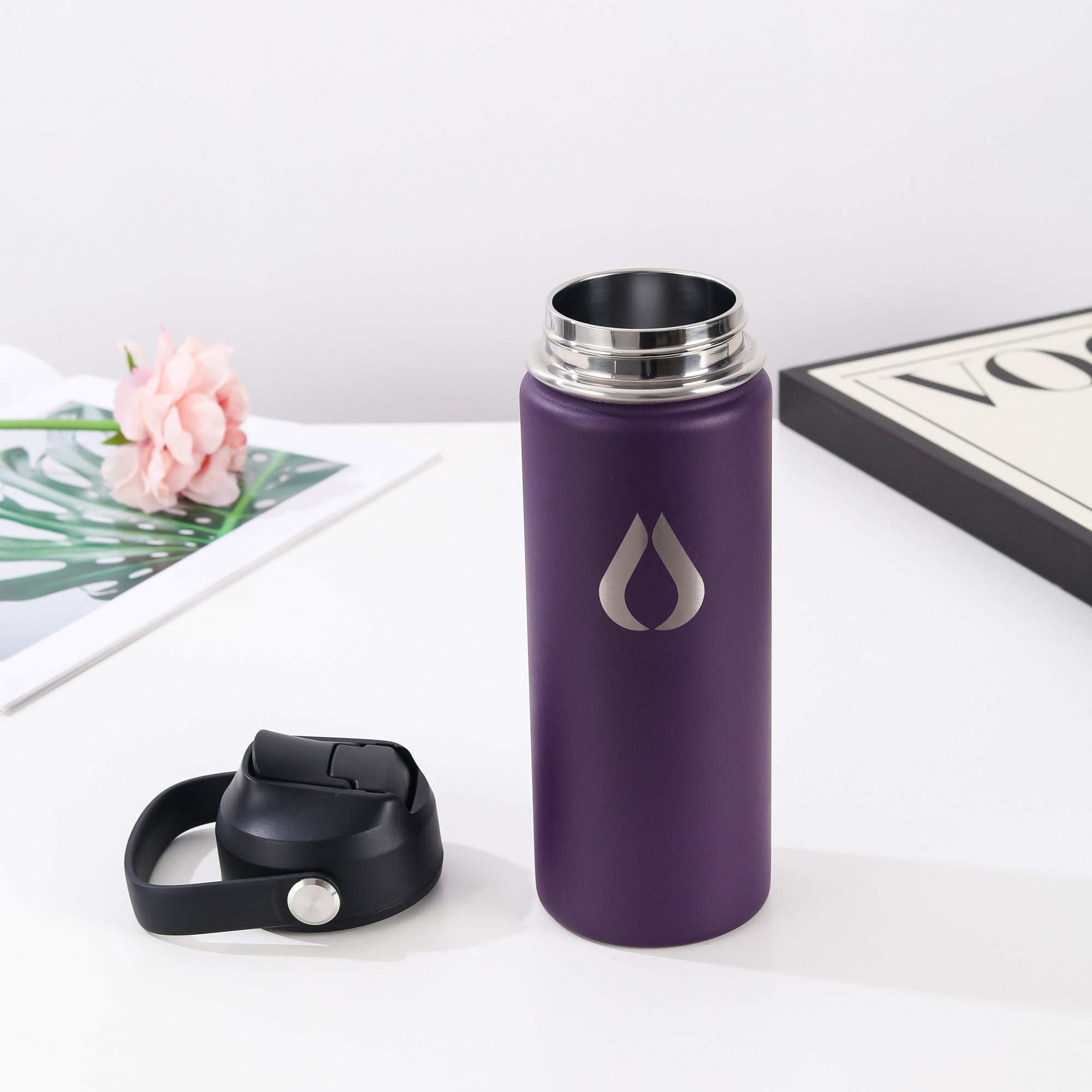 Vandflaske - 500ML - Berry