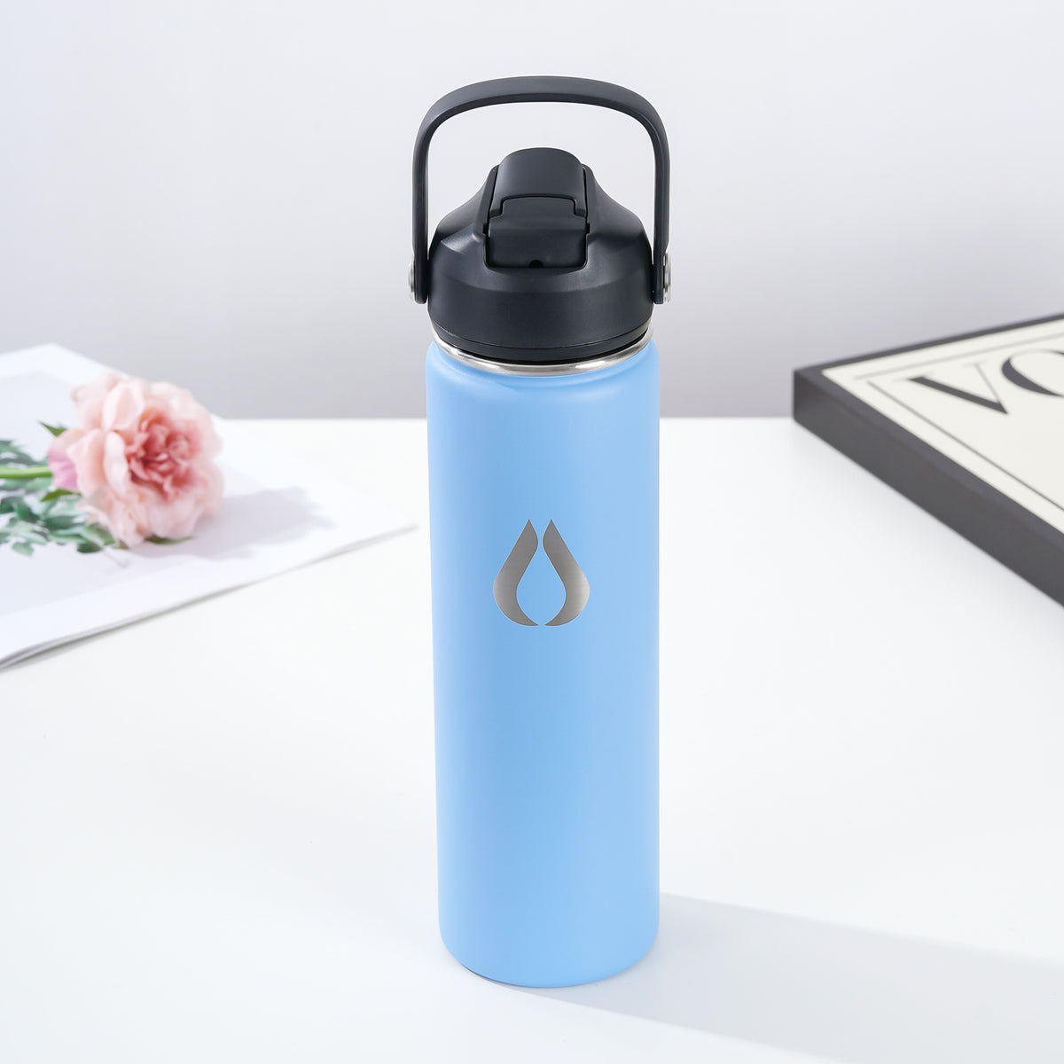 Vandflaske - 650ML - Blue