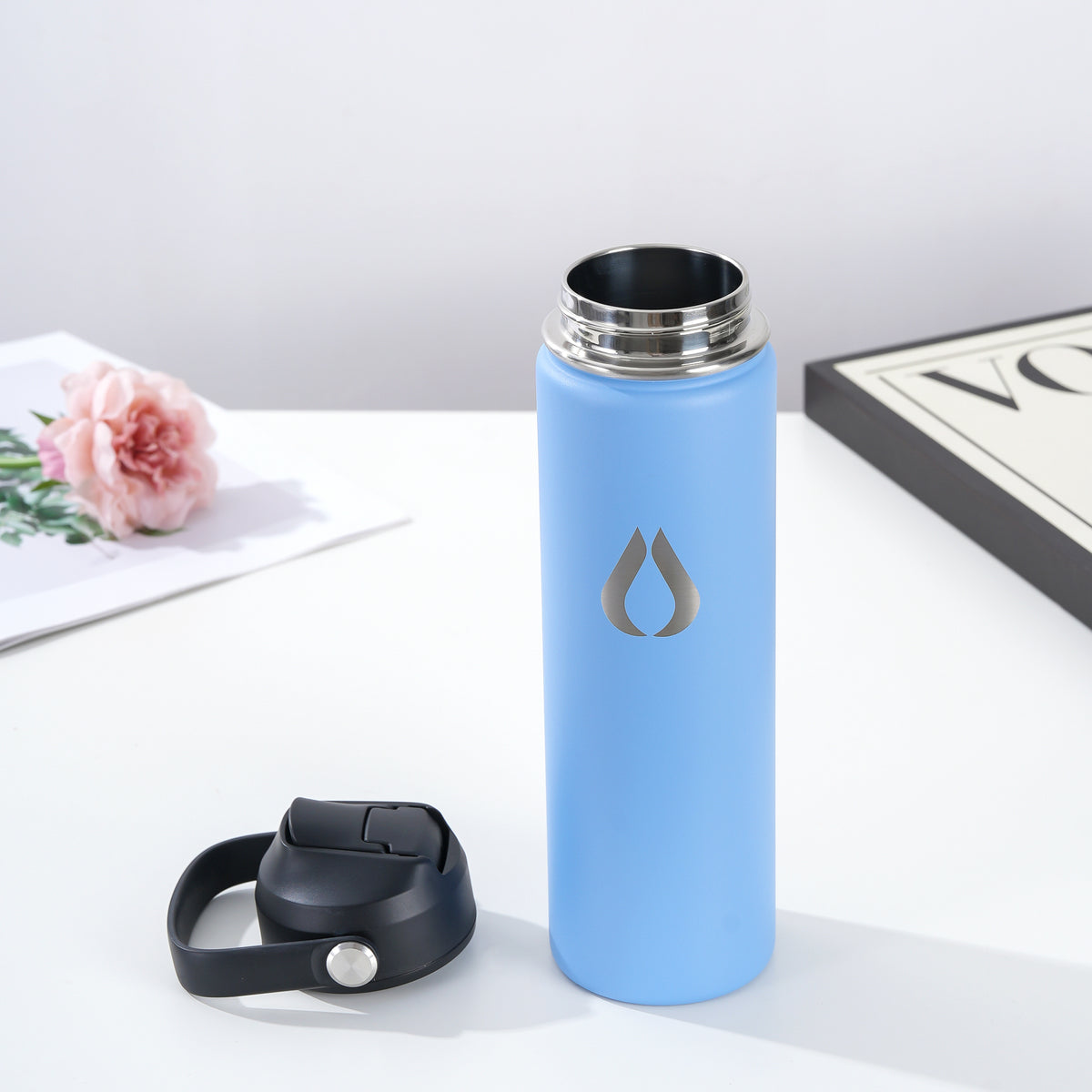 Vandflaske - 650ML - Blue