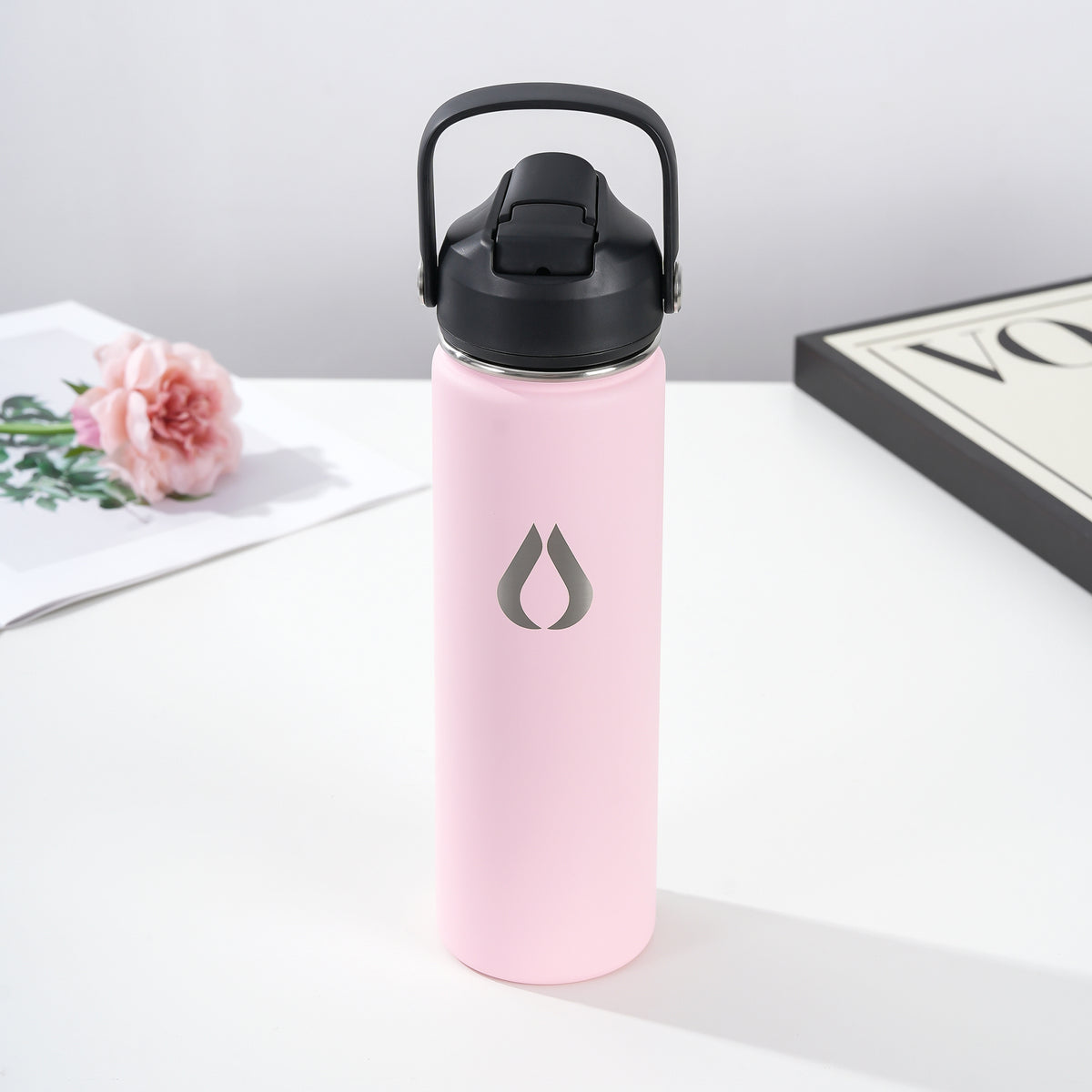 Vandflaske - 650ML - Blush