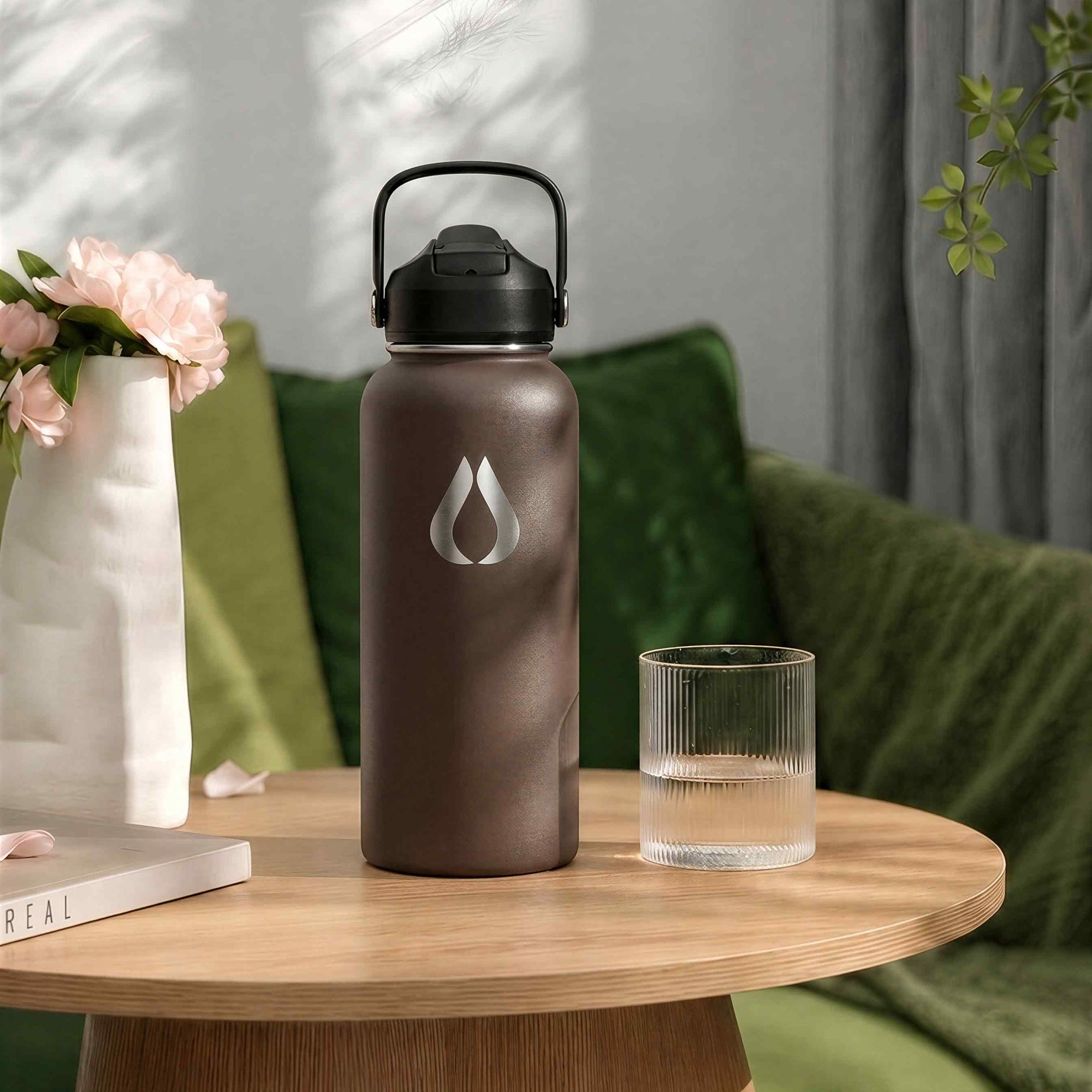 Vandflaske - 960ML - Cocoa