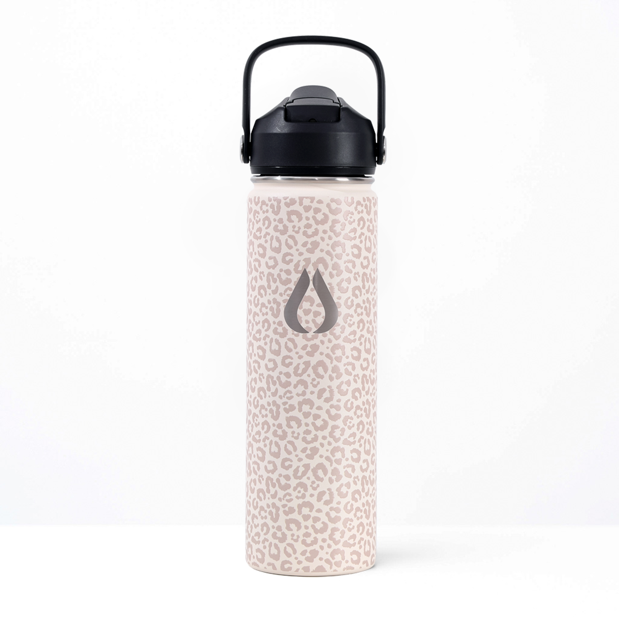 Vandflaske - 650ML - Cream Leopard