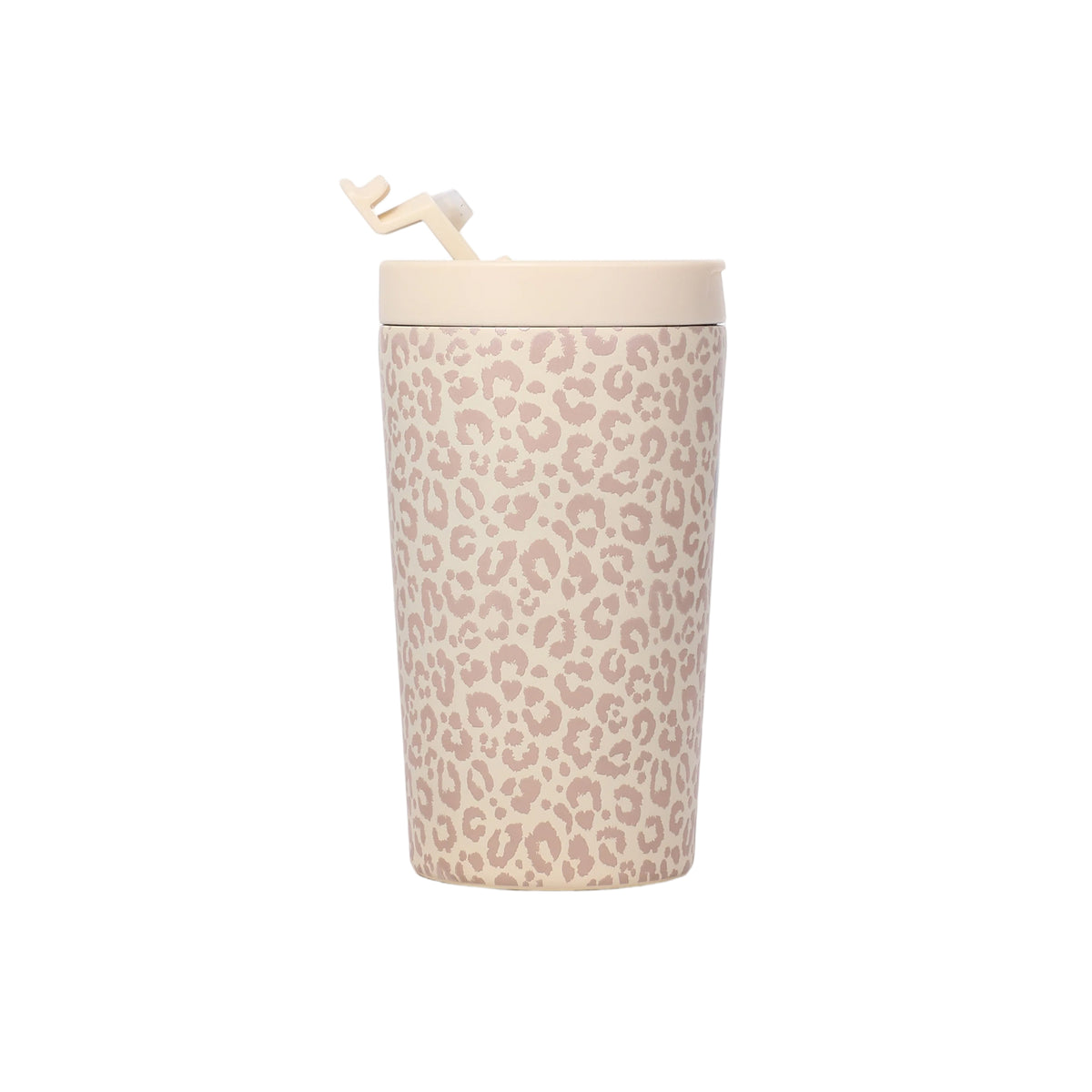 Kaffe Kop - 400ML - Cream Leopard