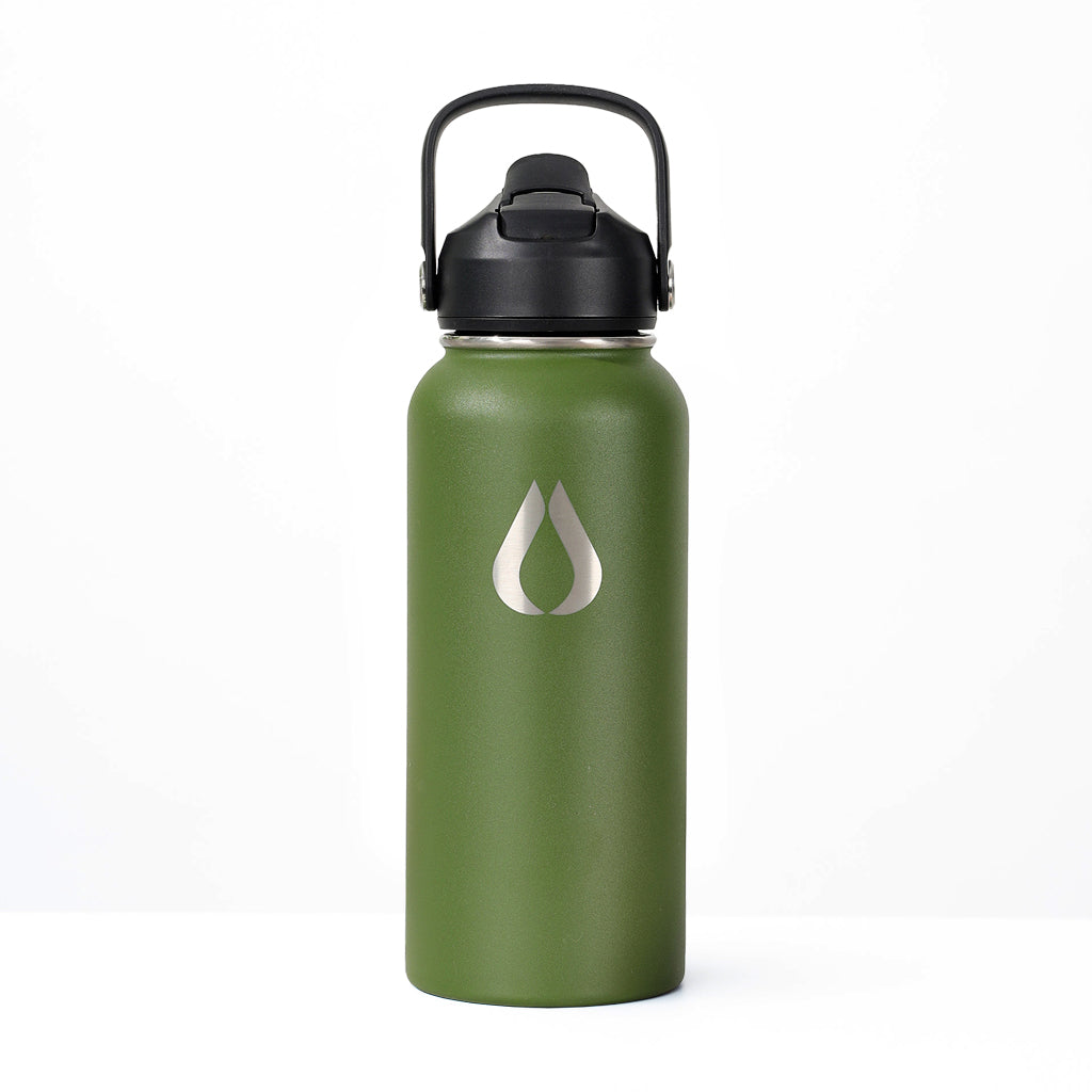 Vandflaske - 960ML - Dark Olive