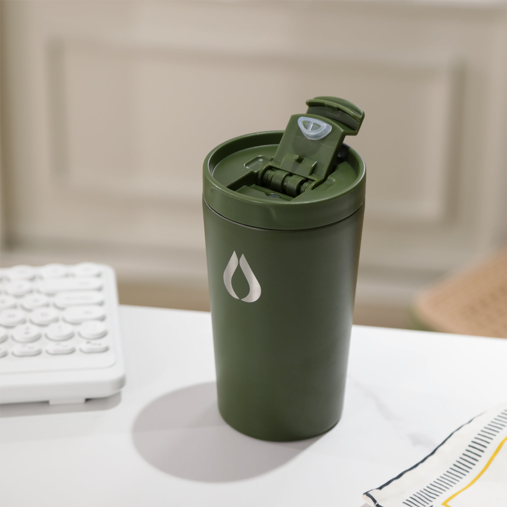 Kaffe Kop - 400ML - Dark Olive