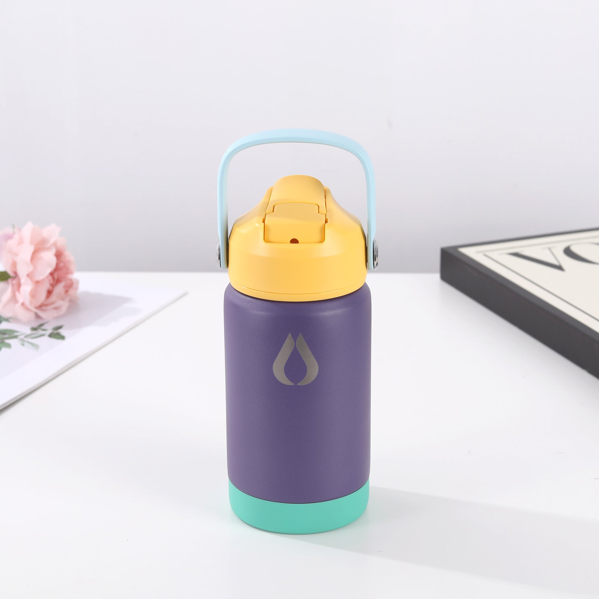 Børneflaske  - 350ML - Eggplant