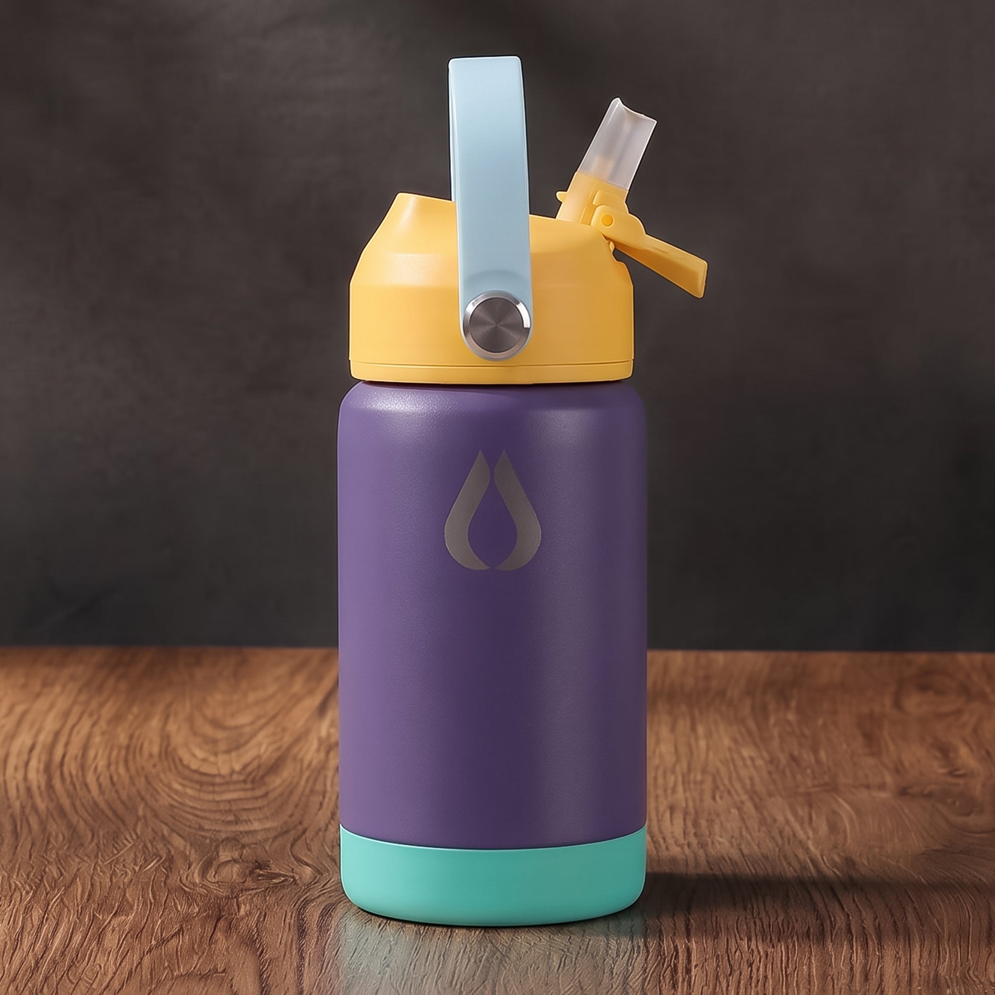 Børneflaske  - 350ML - Eggplant