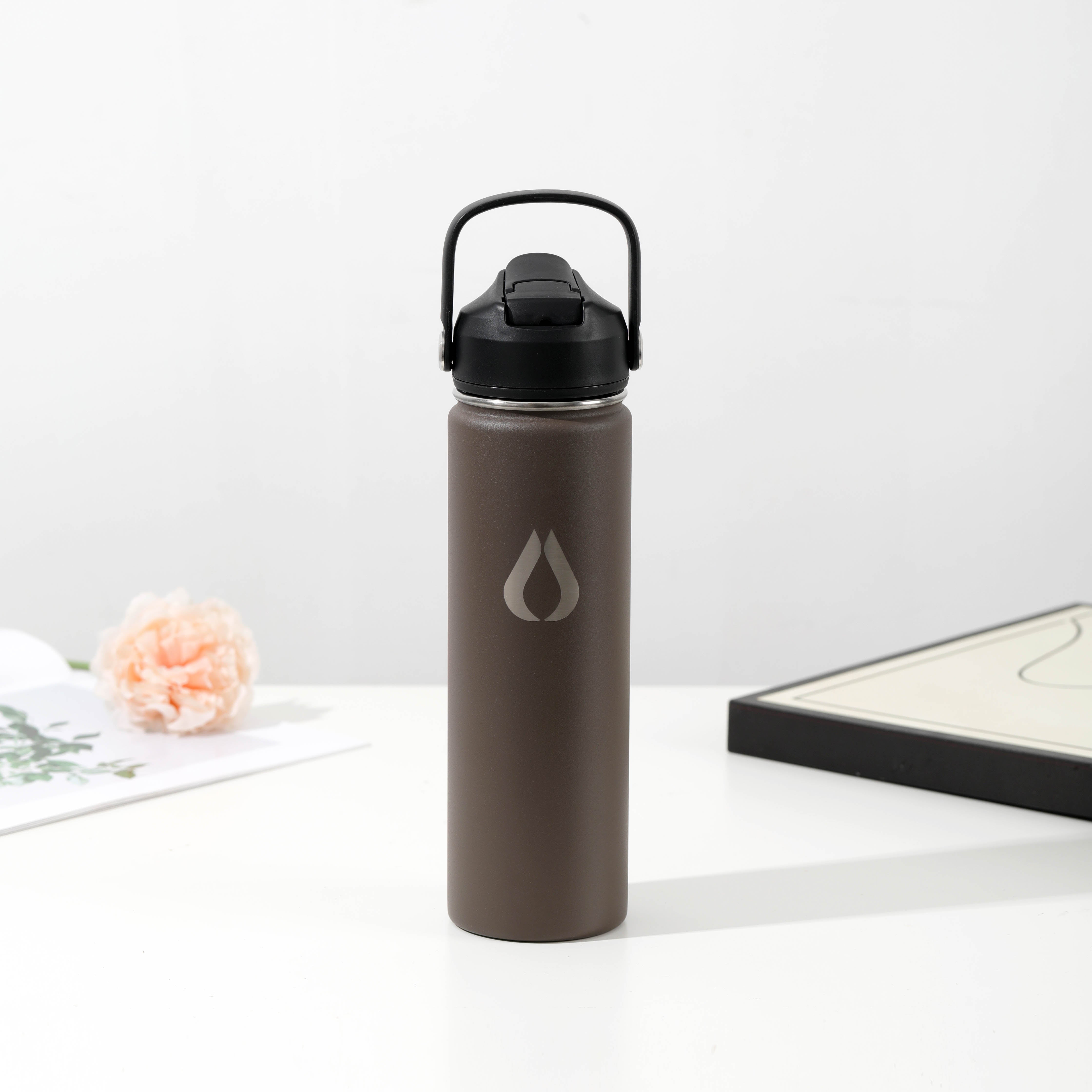 Vandflaske - 650ML - Cocoa