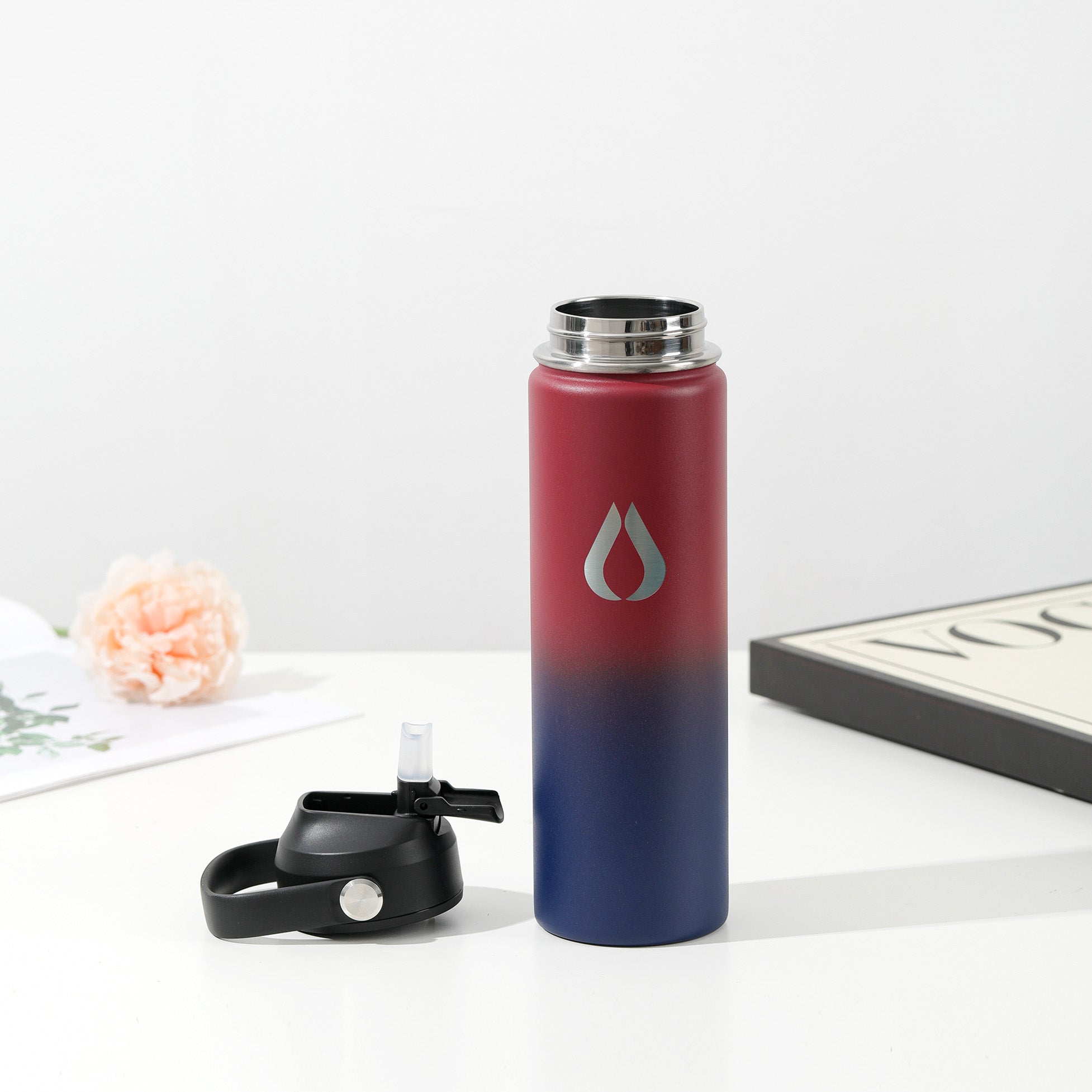Vandflaske - 650ML - Obsidian