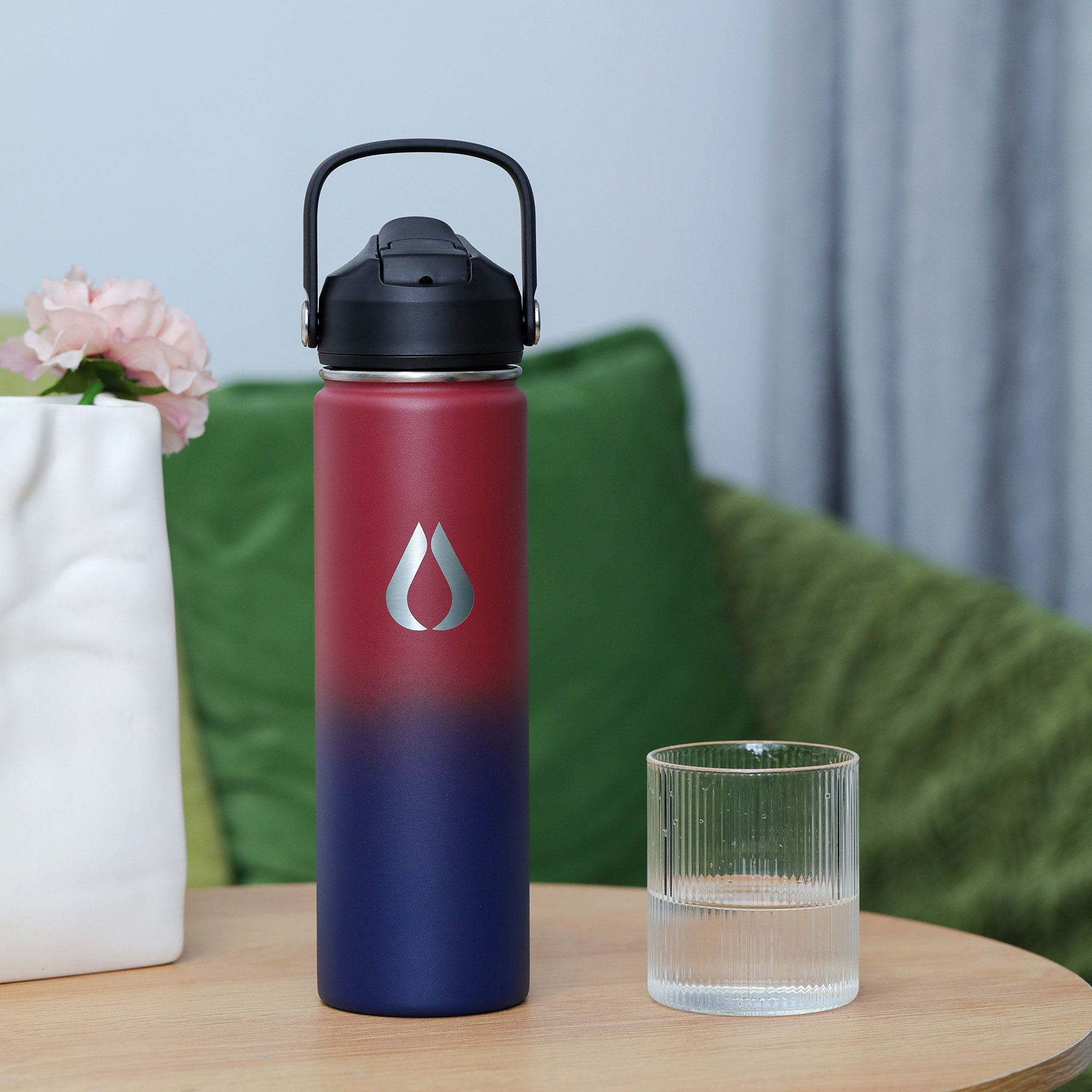 Vandflaske - 650ML - Obsidian