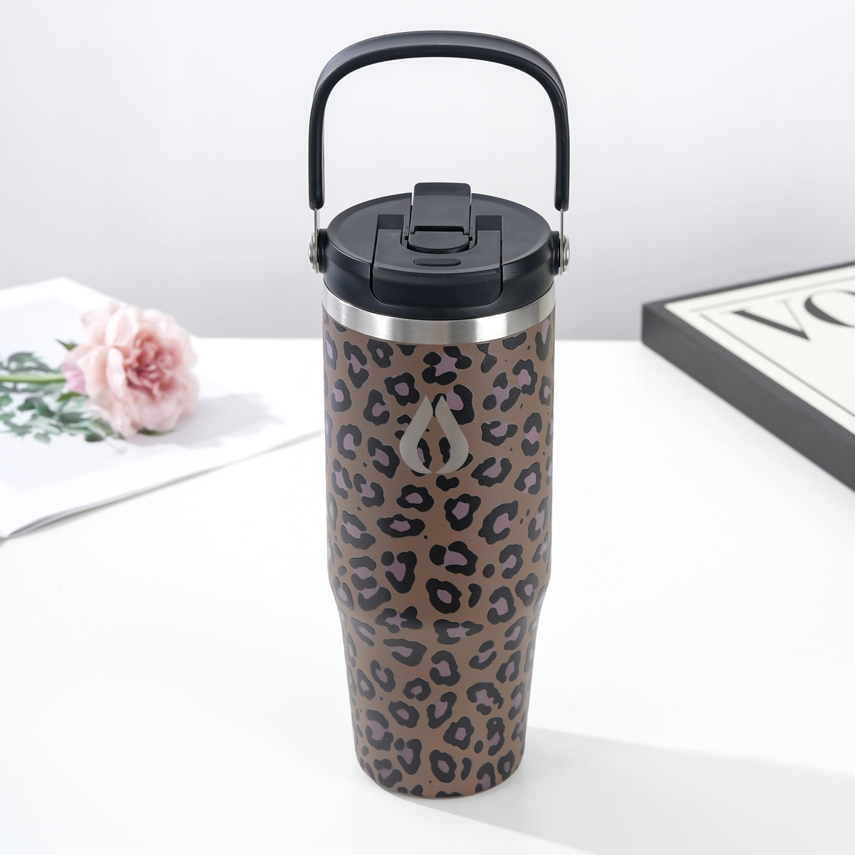 Tumbler - 1000ML - Leopard