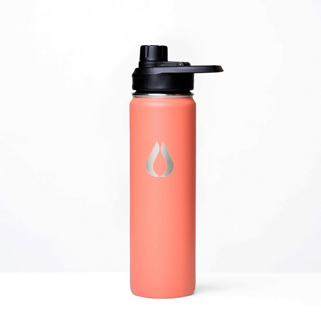 Vandflaske - 650ML - Peach