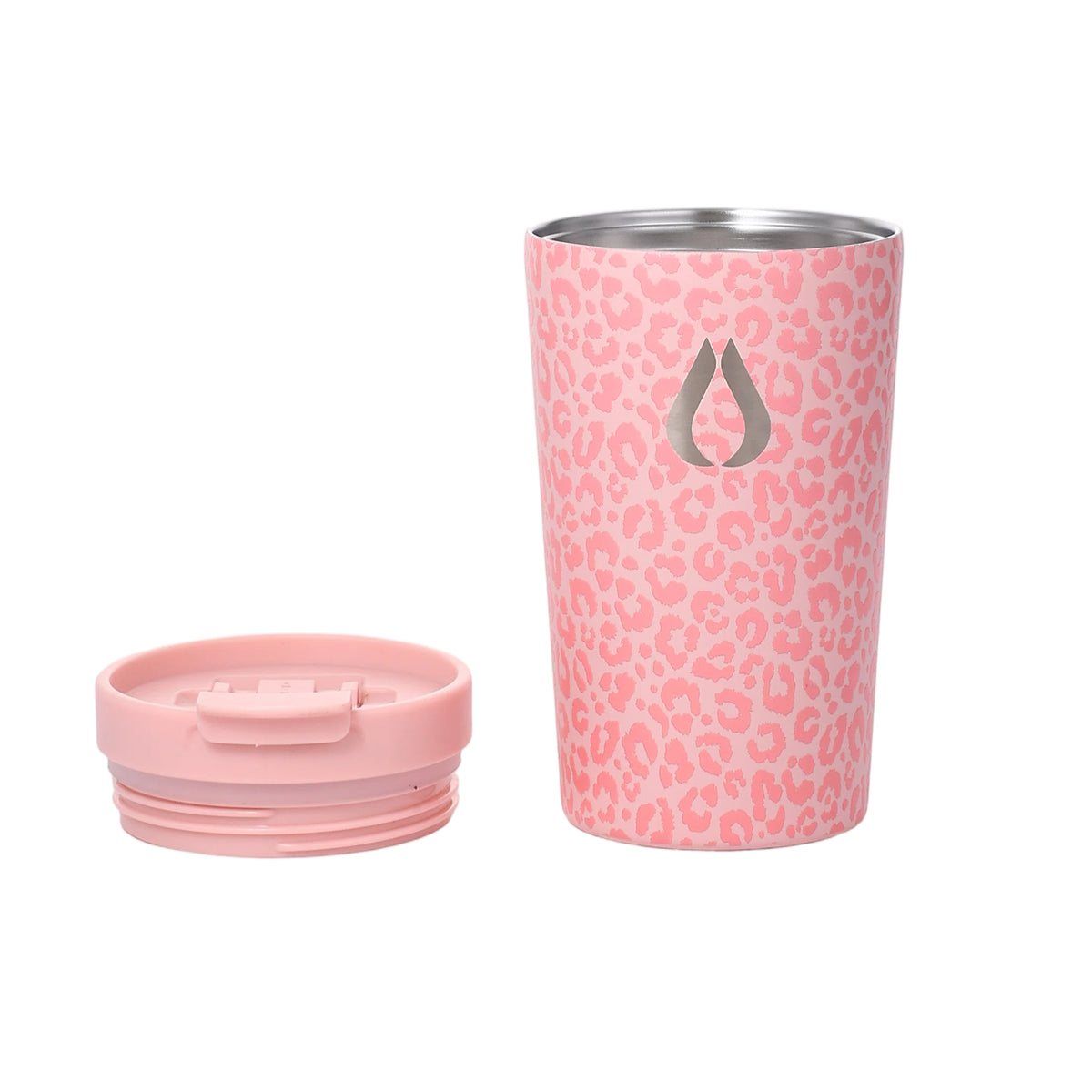 Kaffe Kop - 400ML - Pink Leopard