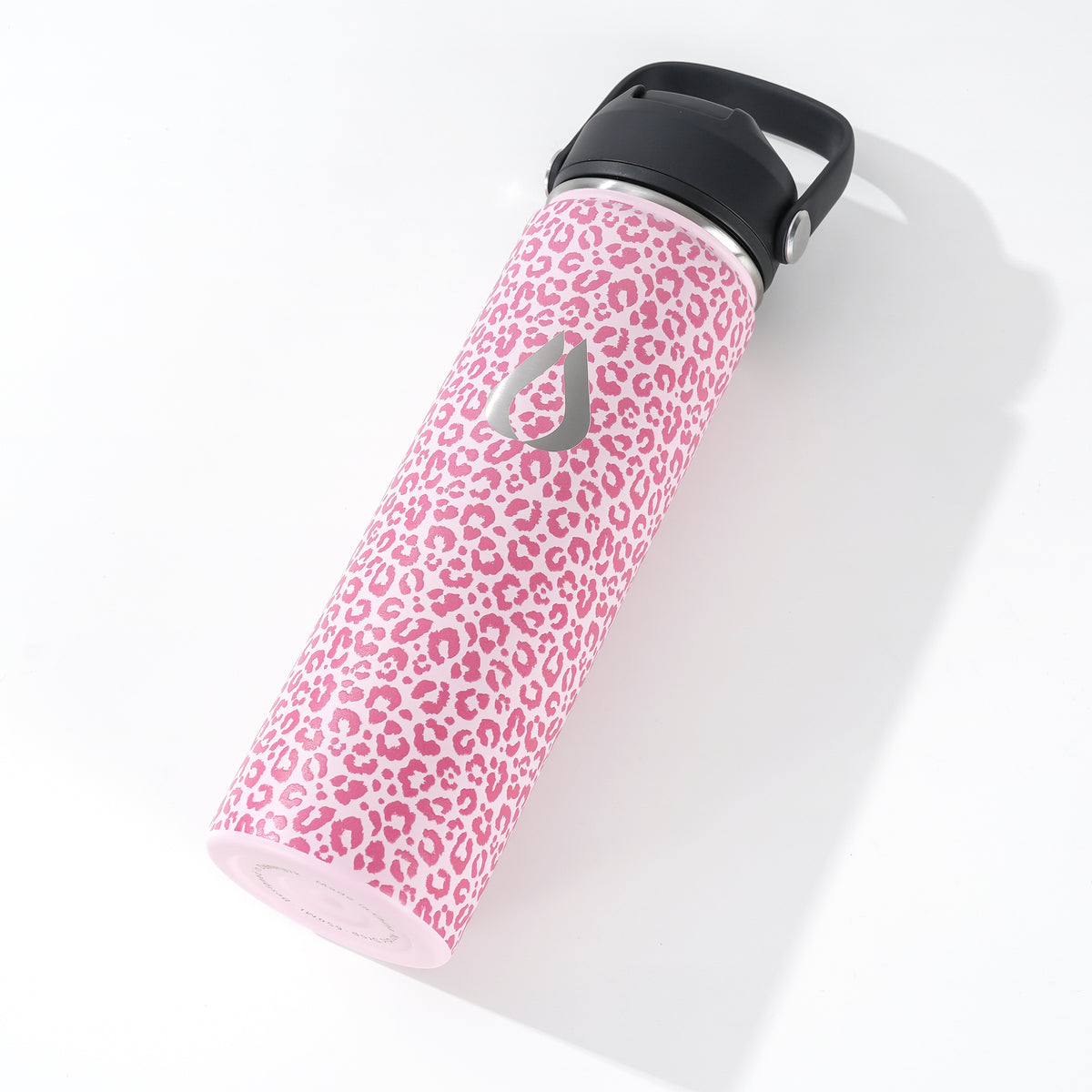 Vandflaske - 650ML - Pink Leopard
