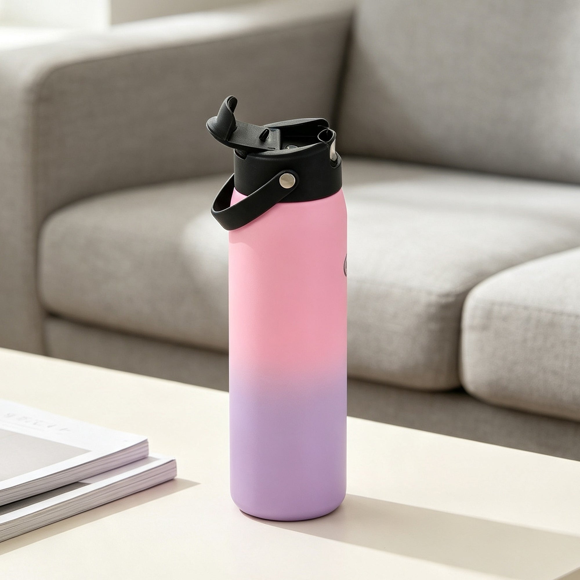 Vandflaske - 2 i 1 - 710ML - Unicorn